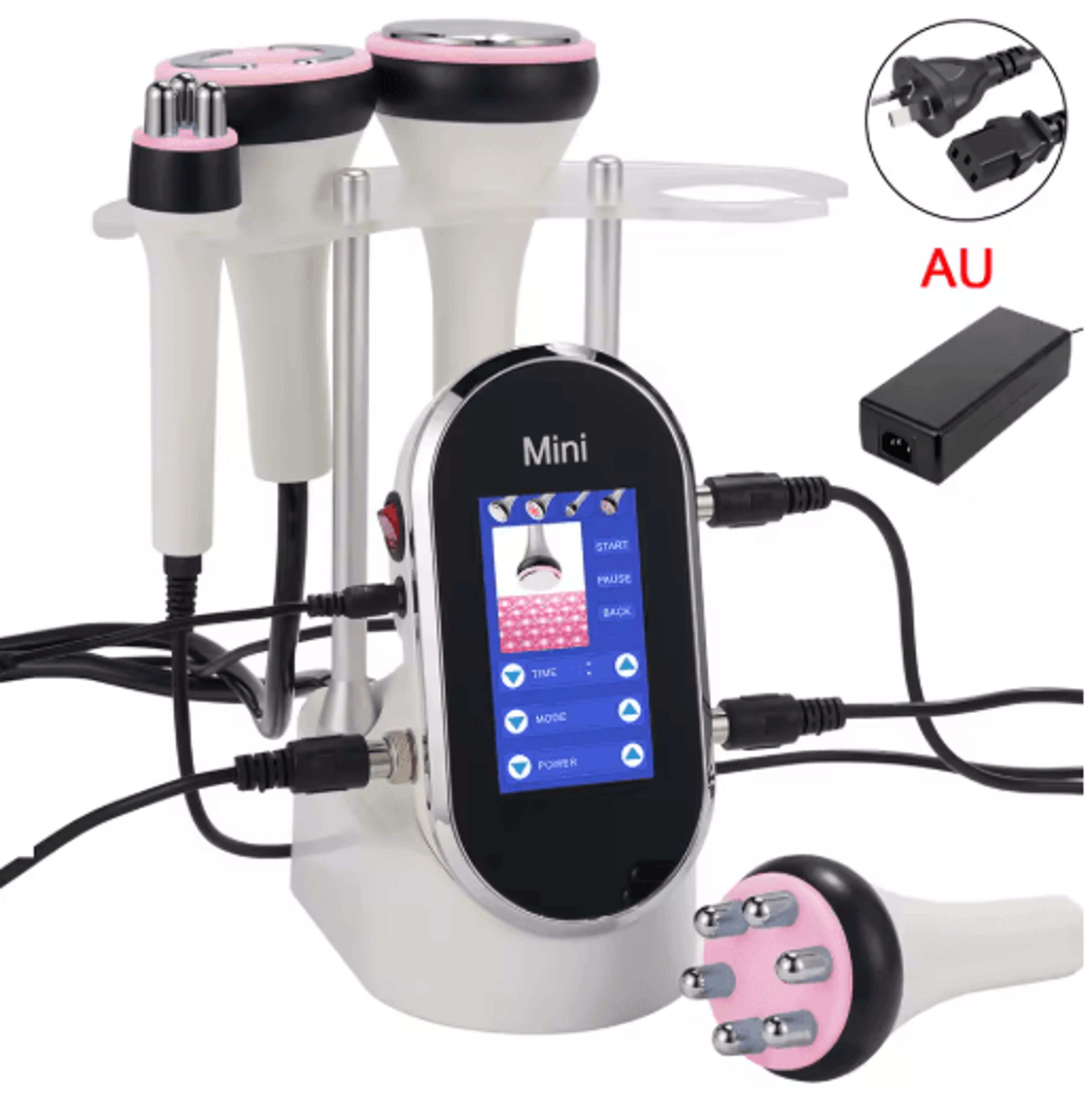 4in1 Ultrasonic Cavitation Facial Care Device For Skin Tightening  Lifting 4