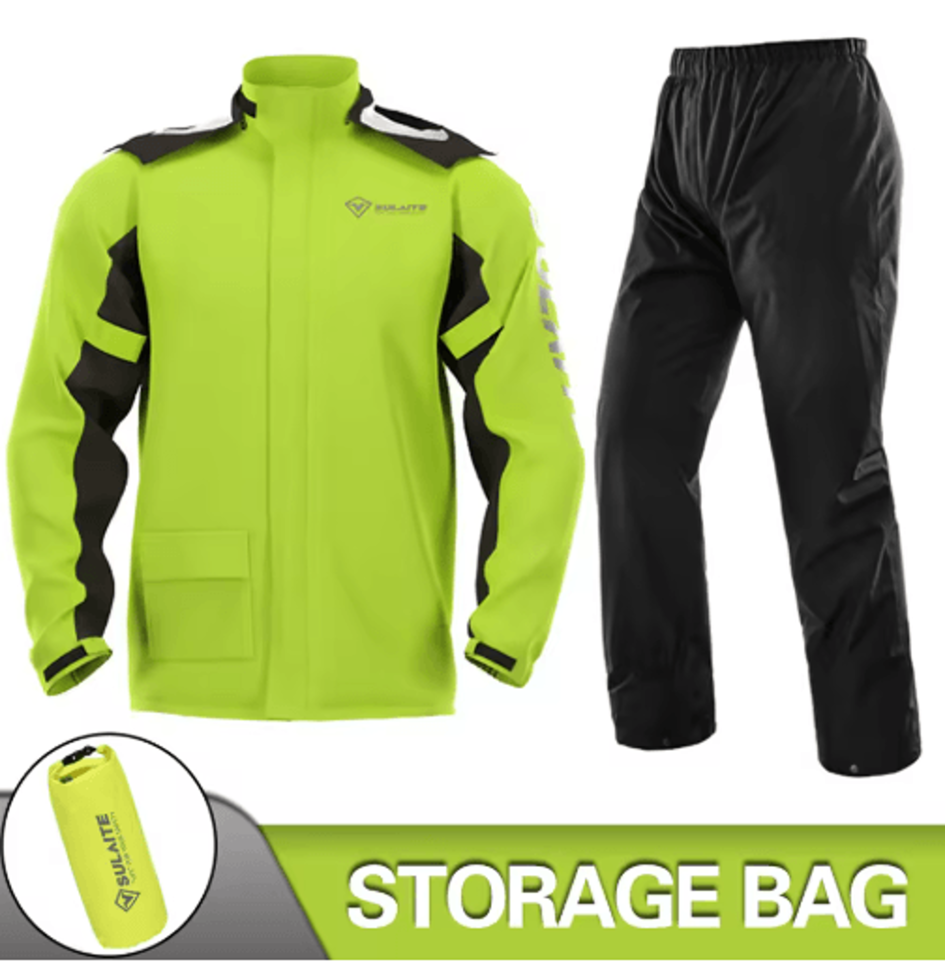Waterproof Motorcycle Raincoat Suit  Jacket  Pants Rainstorm Protection For Riding  Outdoor Adventu 6