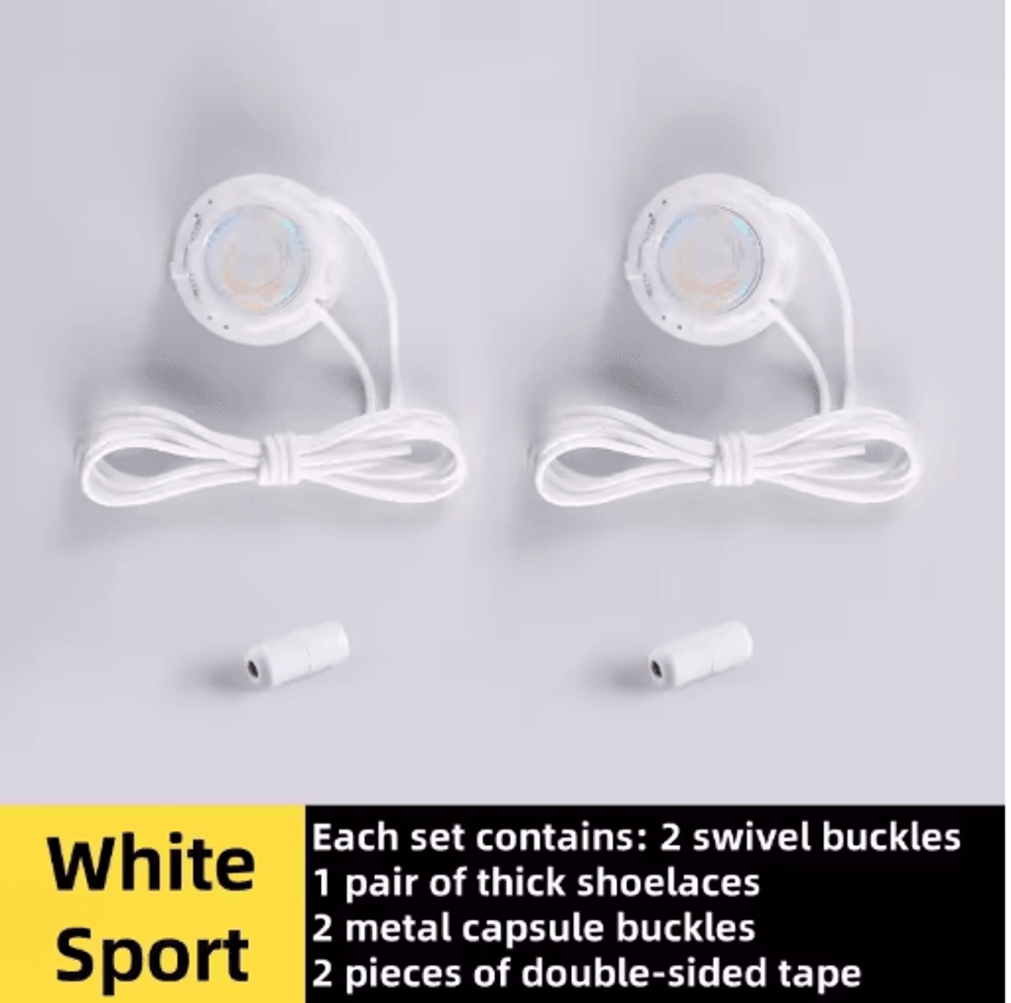 Automatic NoTie Shoelaces With Swivel Buckle  EasyInstall Elastic Laces For Sneakers 4