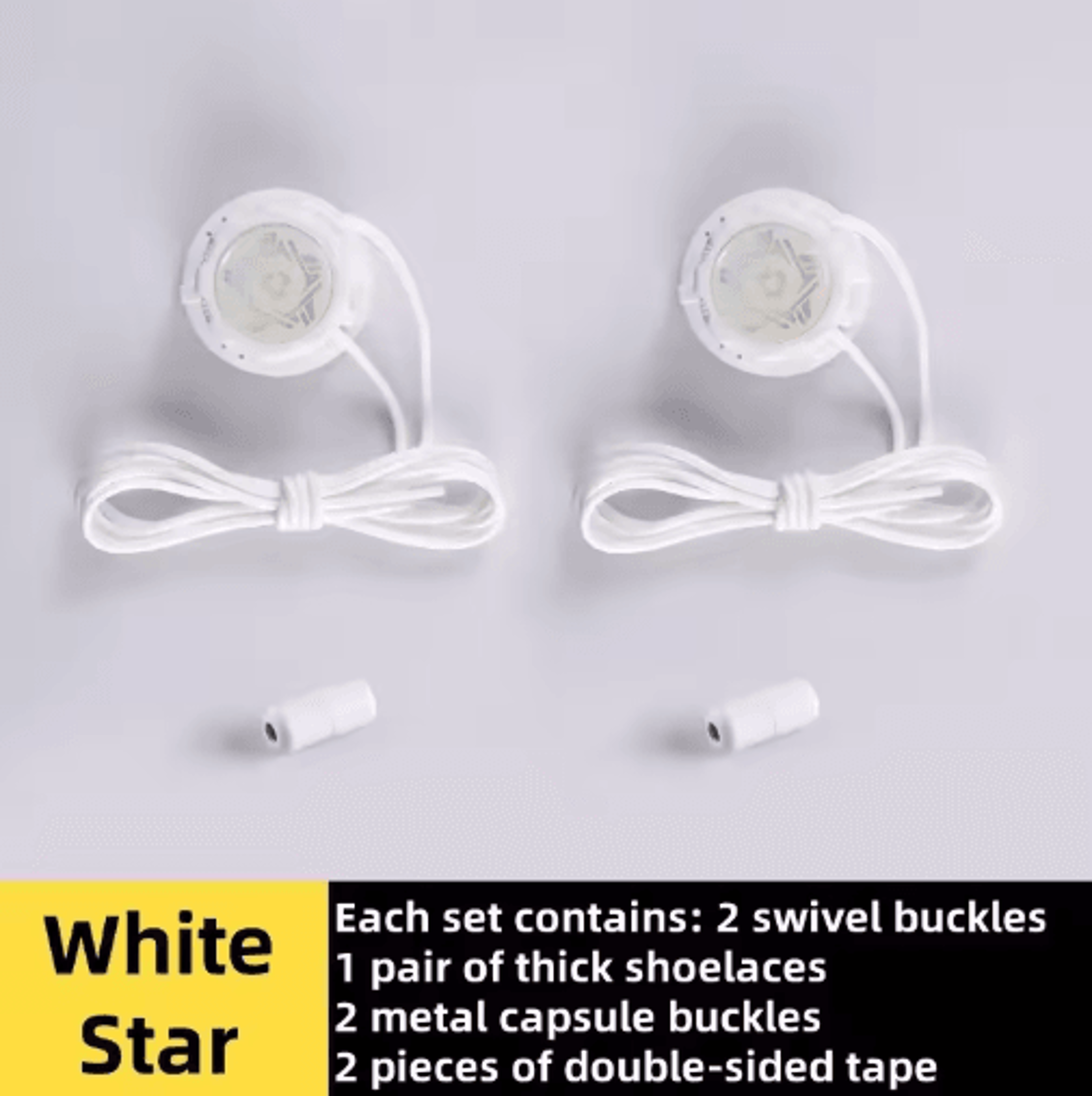 Automatic NoTie Shoelaces With Swivel Buckle  EasyInstall Elastic Laces For Sneakers 6