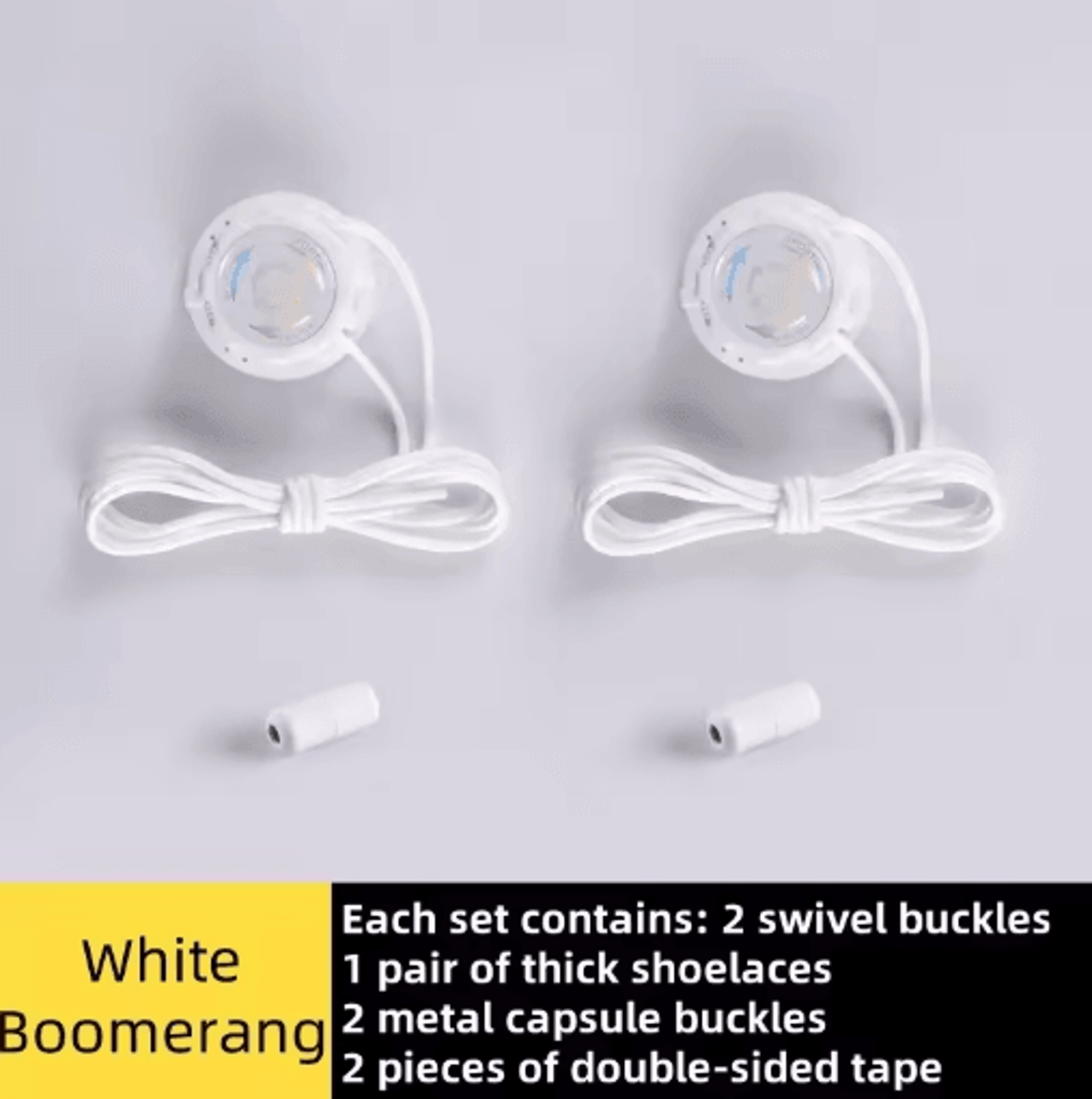 Automatic NoTie Shoelaces With Swivel Buckle  EasyInstall Elastic Laces For Sneakers 8