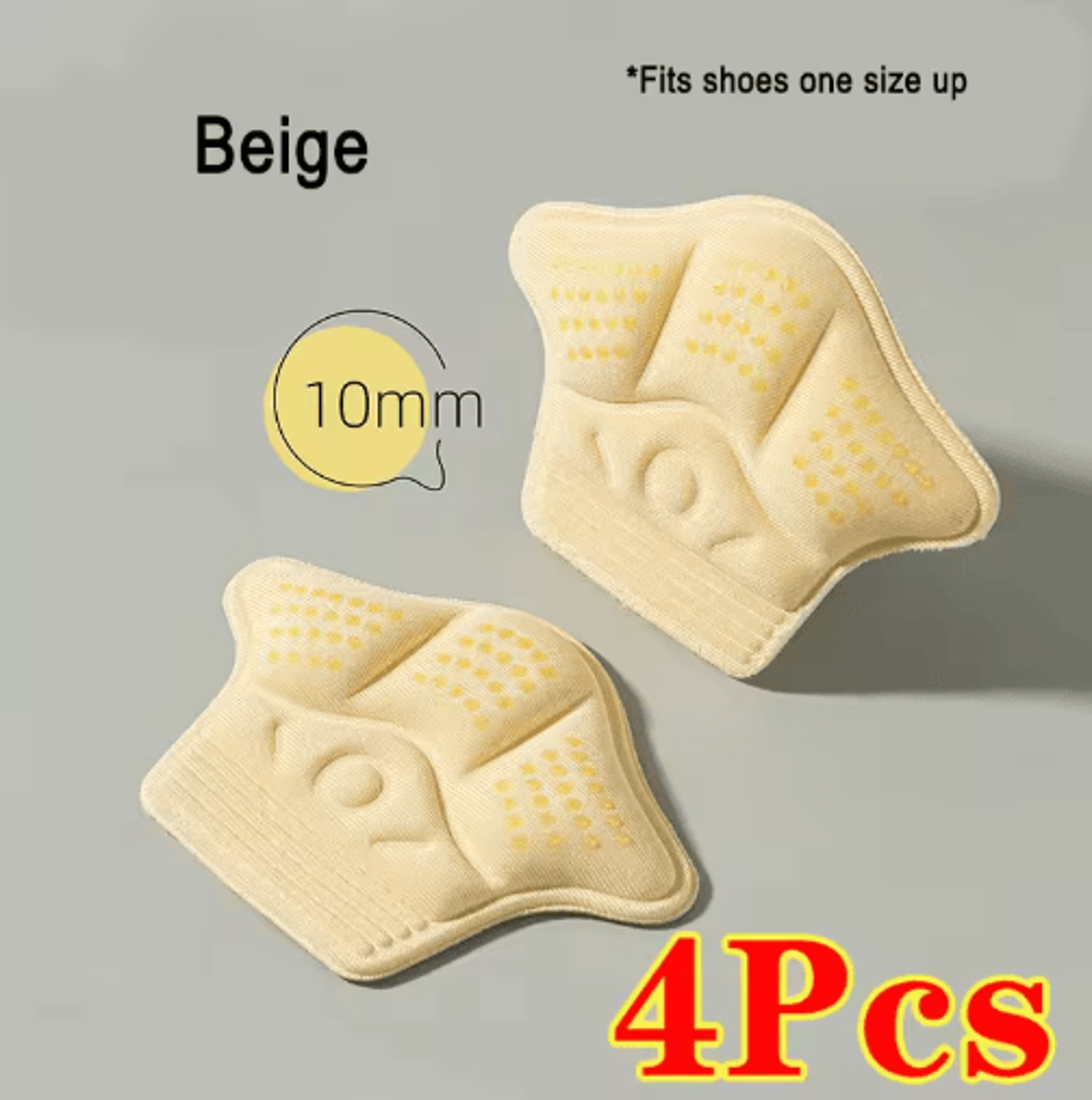 4Piece Heel Protector Stickers  AntiWear Cushion Inserts For Better Fit 2