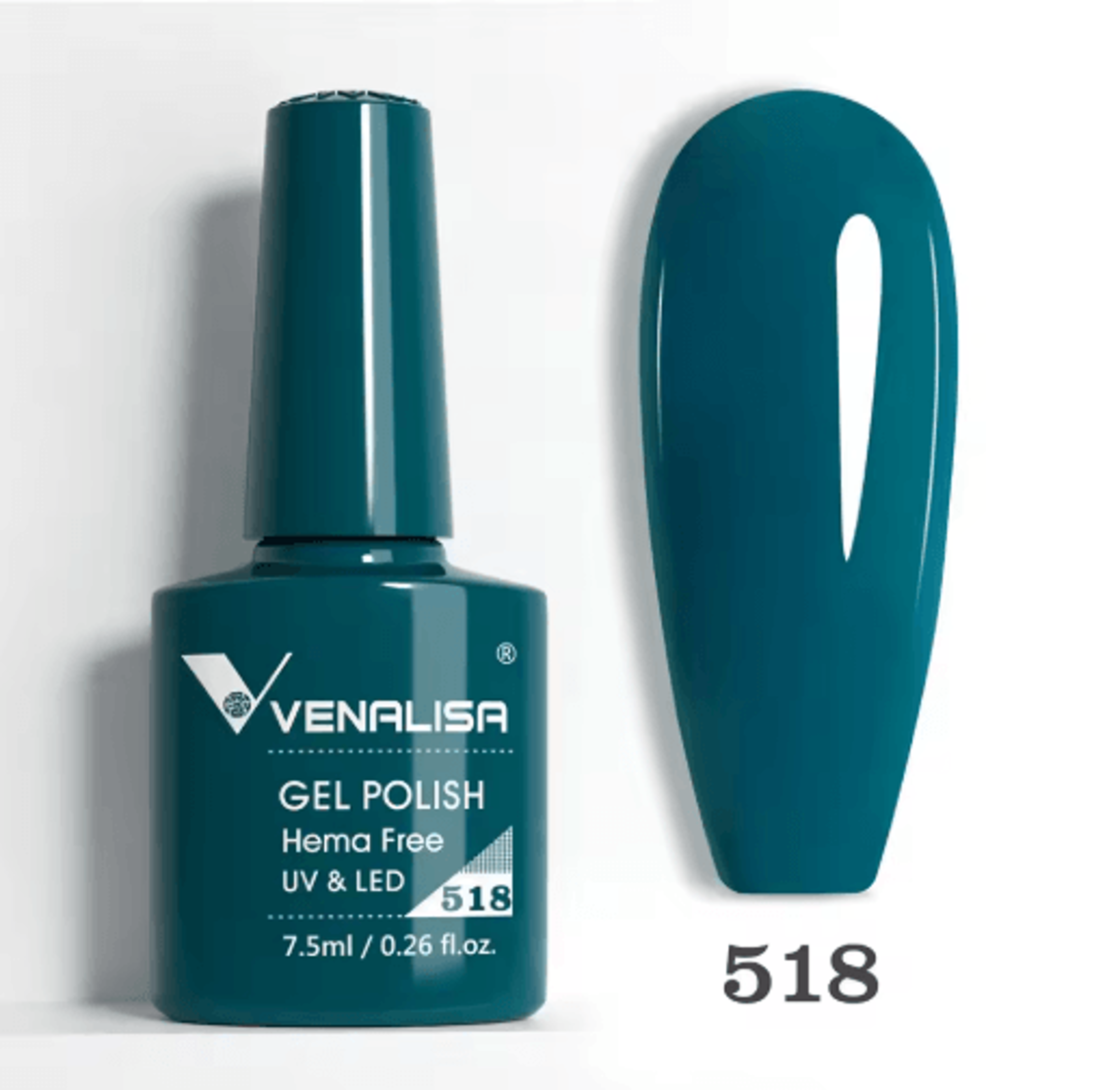 Venalisa HEMA And TPO Free Glitter Gel Nail Polish Jelly Pink Nude Collection 11