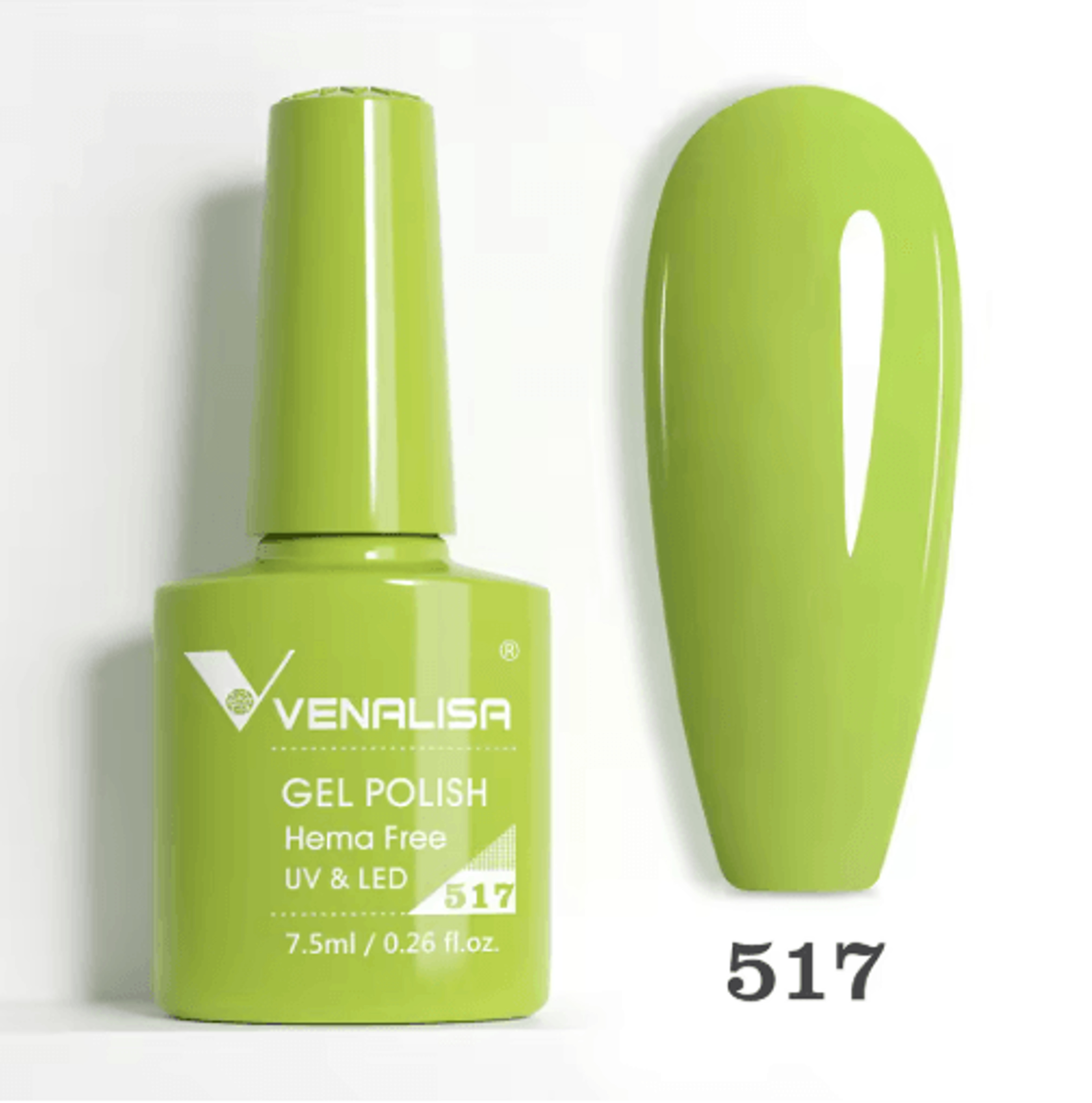 Venalisa HEMA And TPO Free Glitter Gel Nail Polish Jelly Pink Nude Collection 12