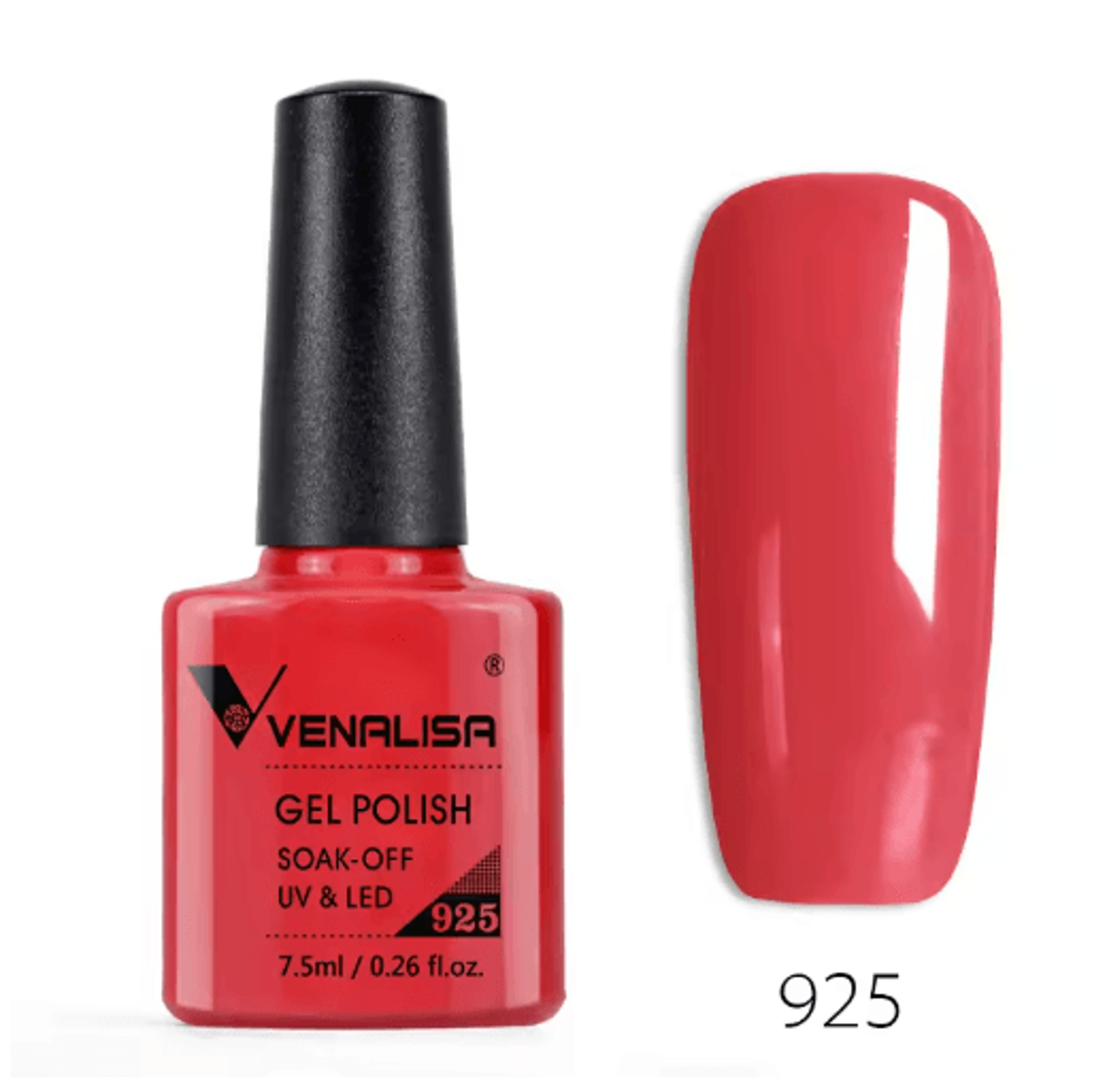 VENALISA Semi Permanent Gel Nail Polish 120 Color Glitter Collection 7 Point 5ml 7