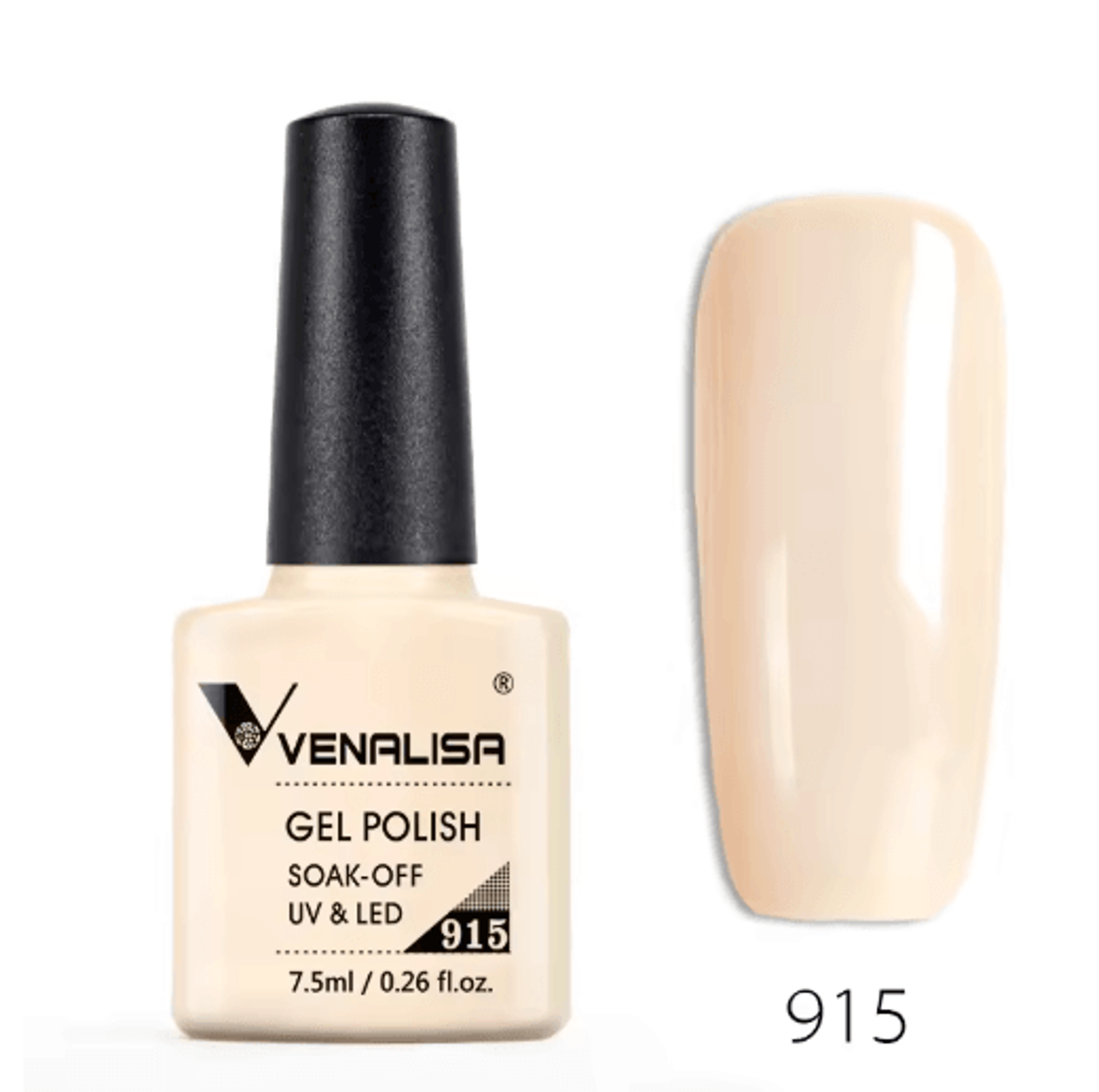 VENALISA Semi Permanent Gel Nail Polish 120 Color Glitter Collection 7 Point 5ml 17
