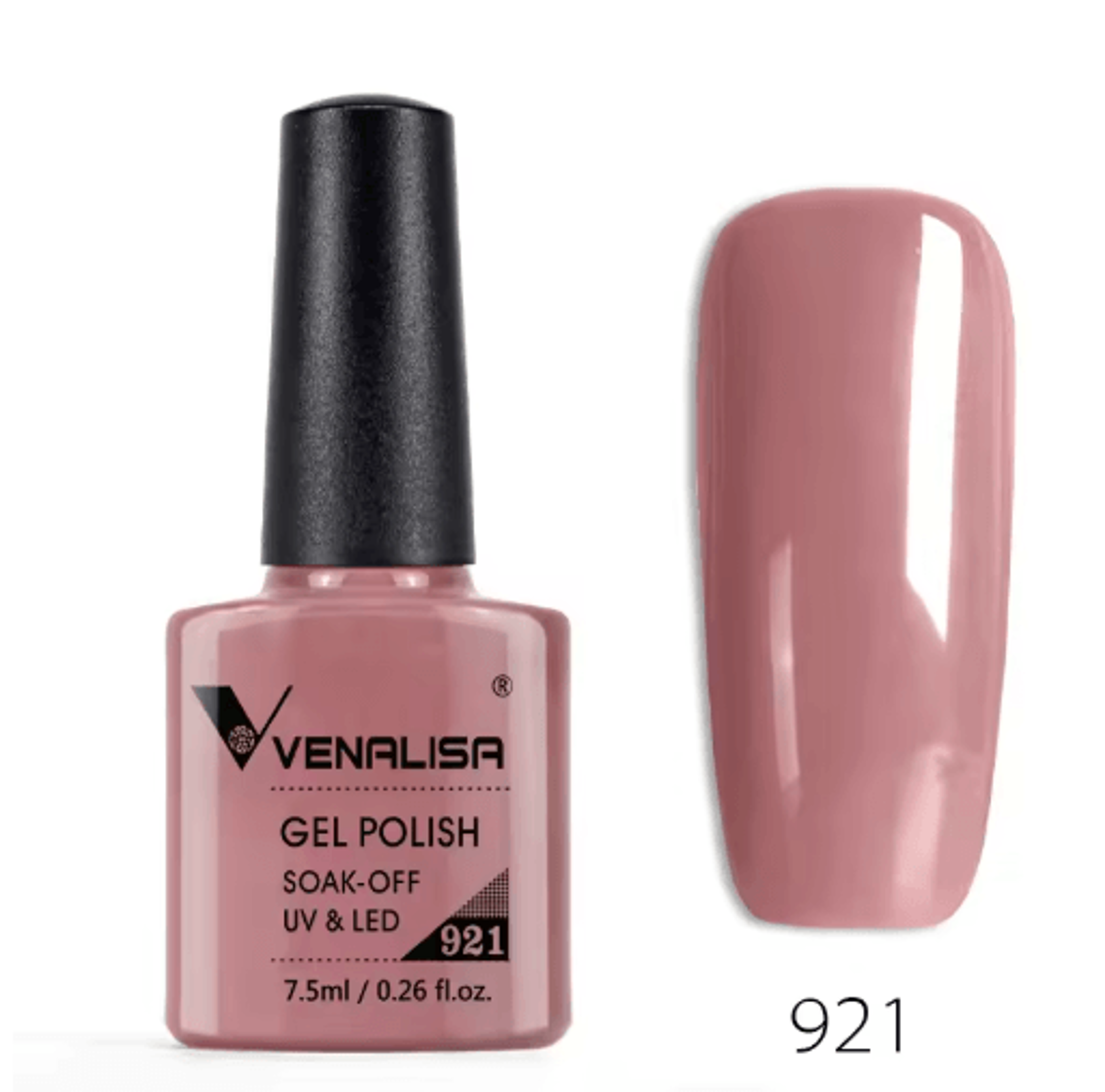 VENALISA Semi Permanent Gel Nail Polish 120 Color Glitter Collection 7 Point 5ml 11