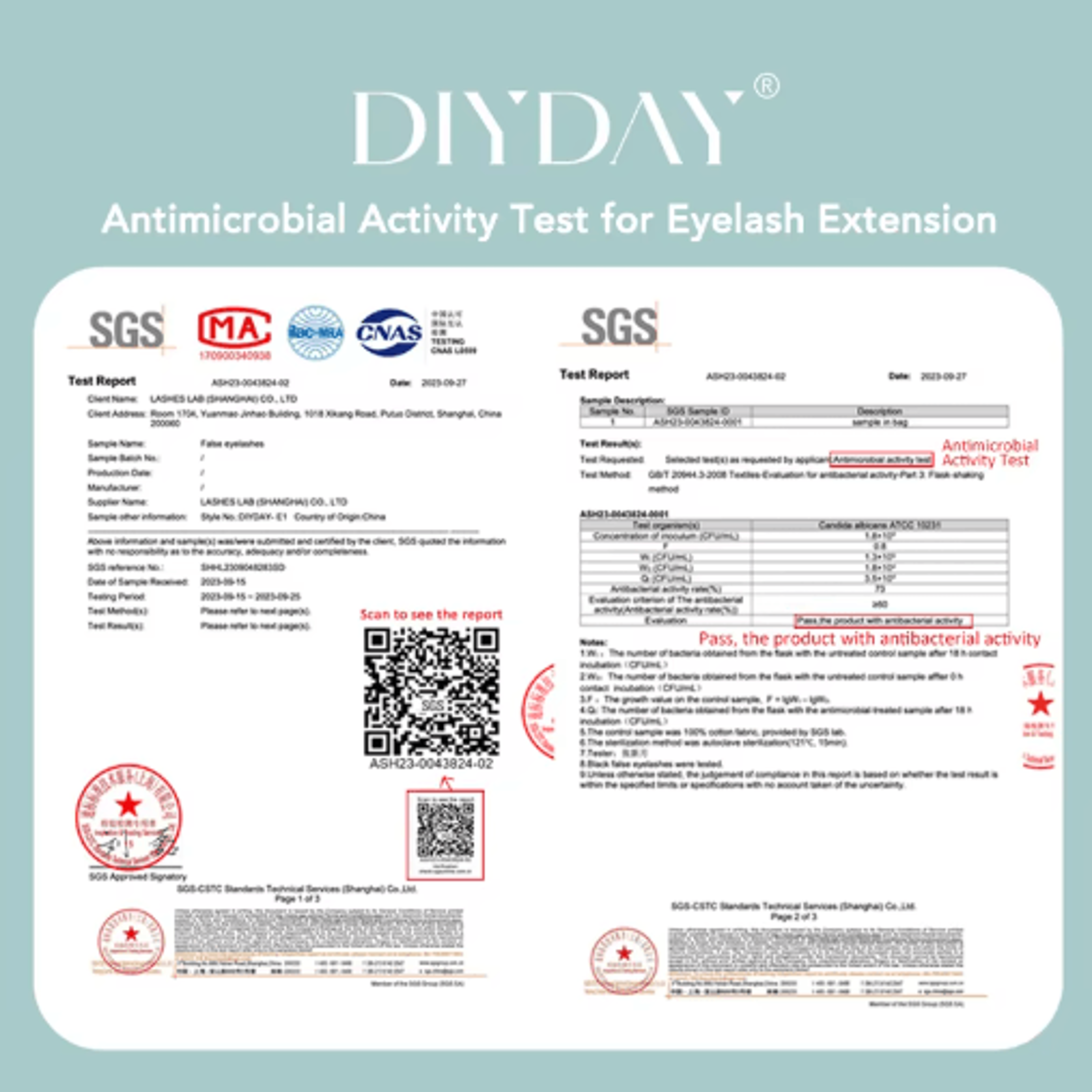 DIYDAY 16 Row Mink Individual Lash Extensions Natural Finish Multiple Curls 1