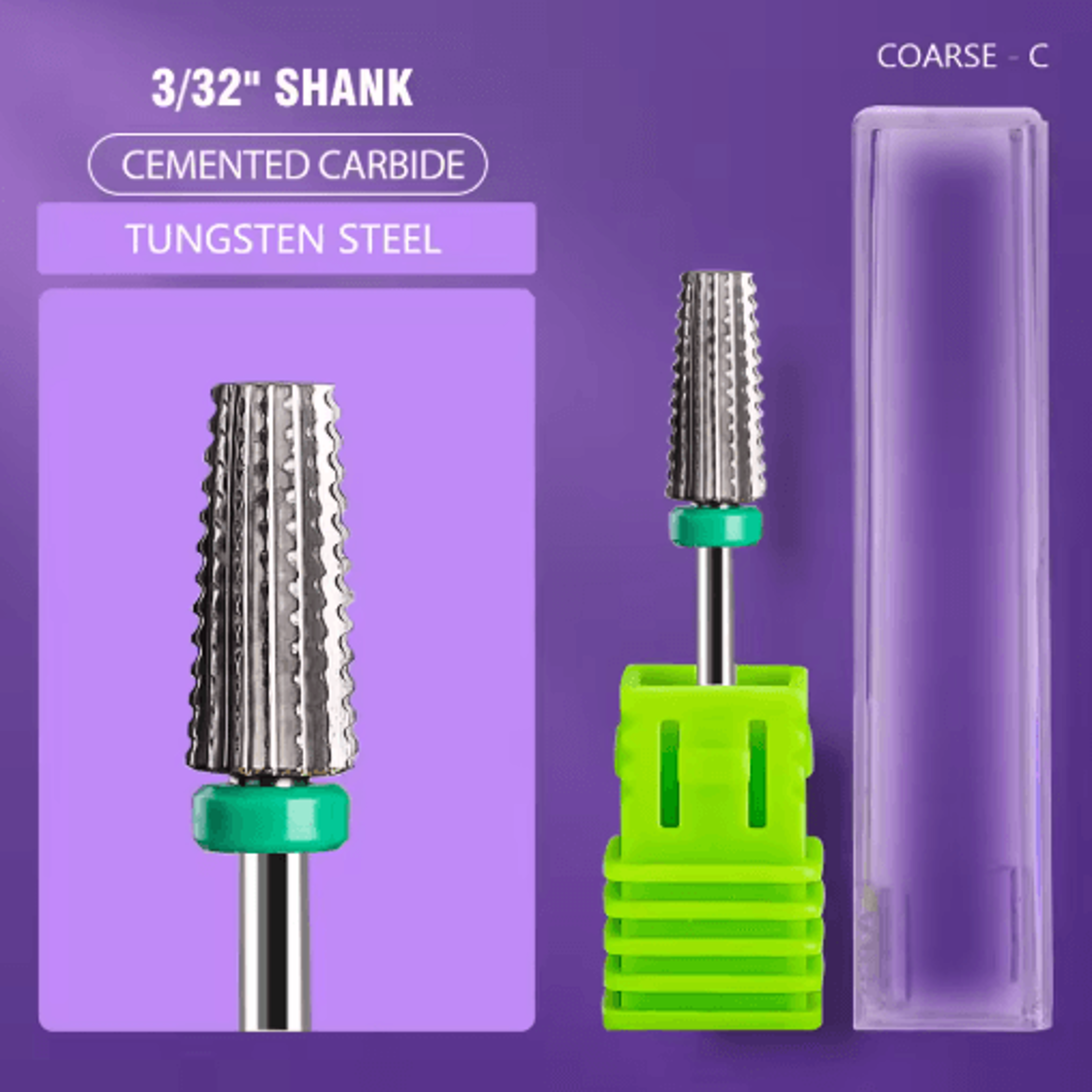 Professional Rotary Nail Drill Bit For Manicure And Pedicure Precision Burr Cutter 7