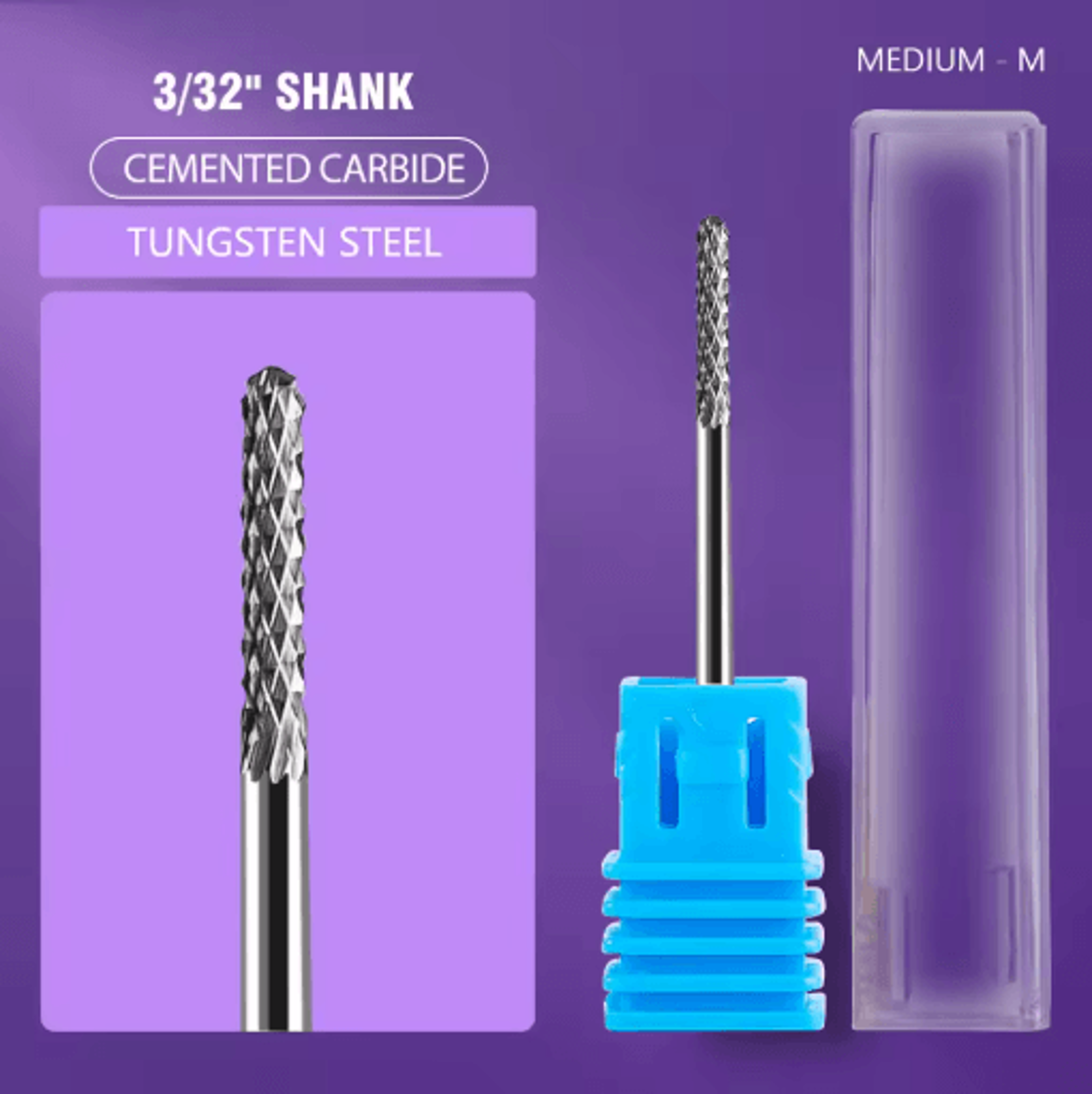 Professional Rotary Nail Drill Bit For Manicure And Pedicure Precision Burr Cutter 11
