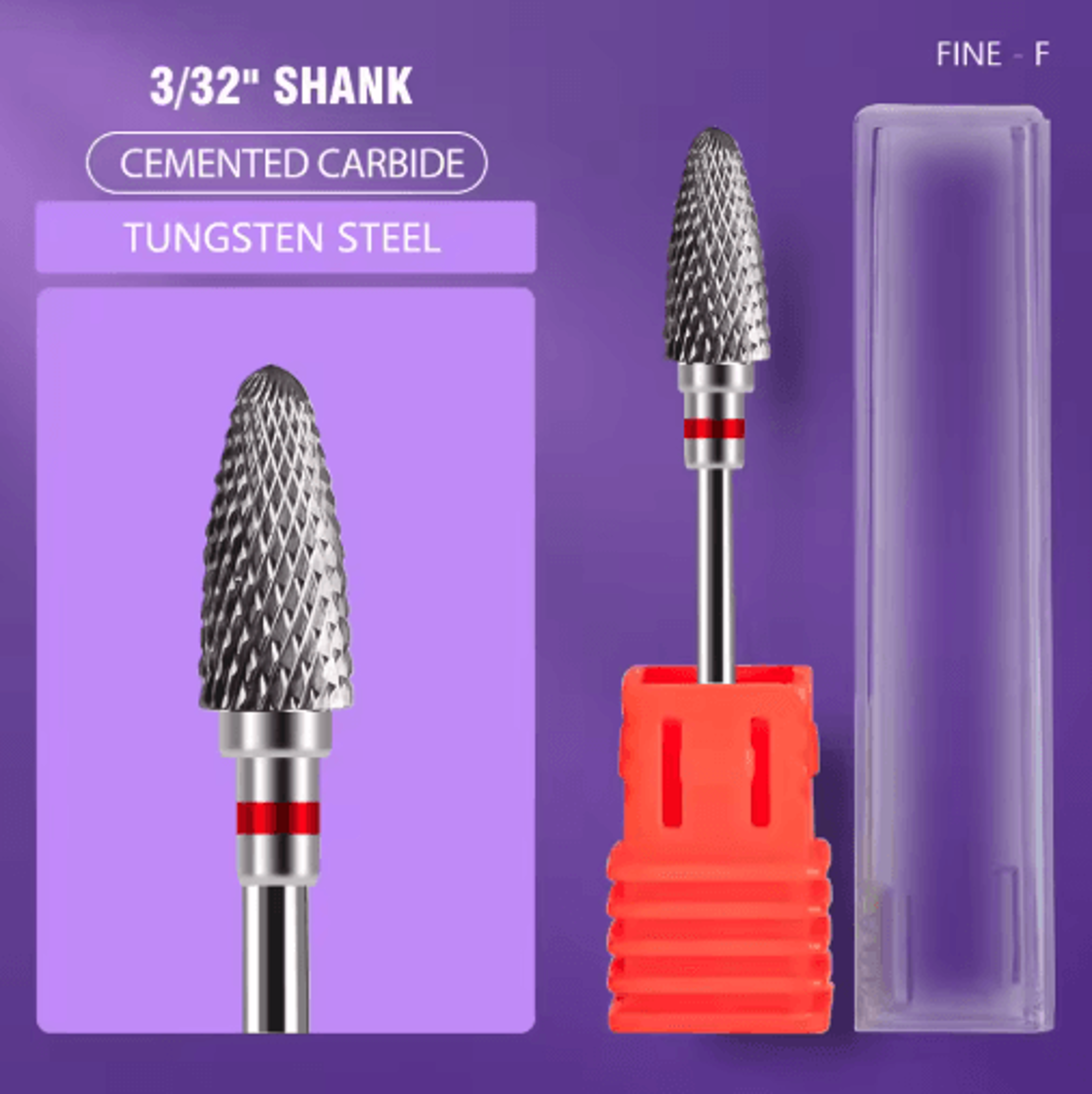 Professional Rotary Nail Drill Bit For Manicure And Pedicure Precision Burr Cutter 25
