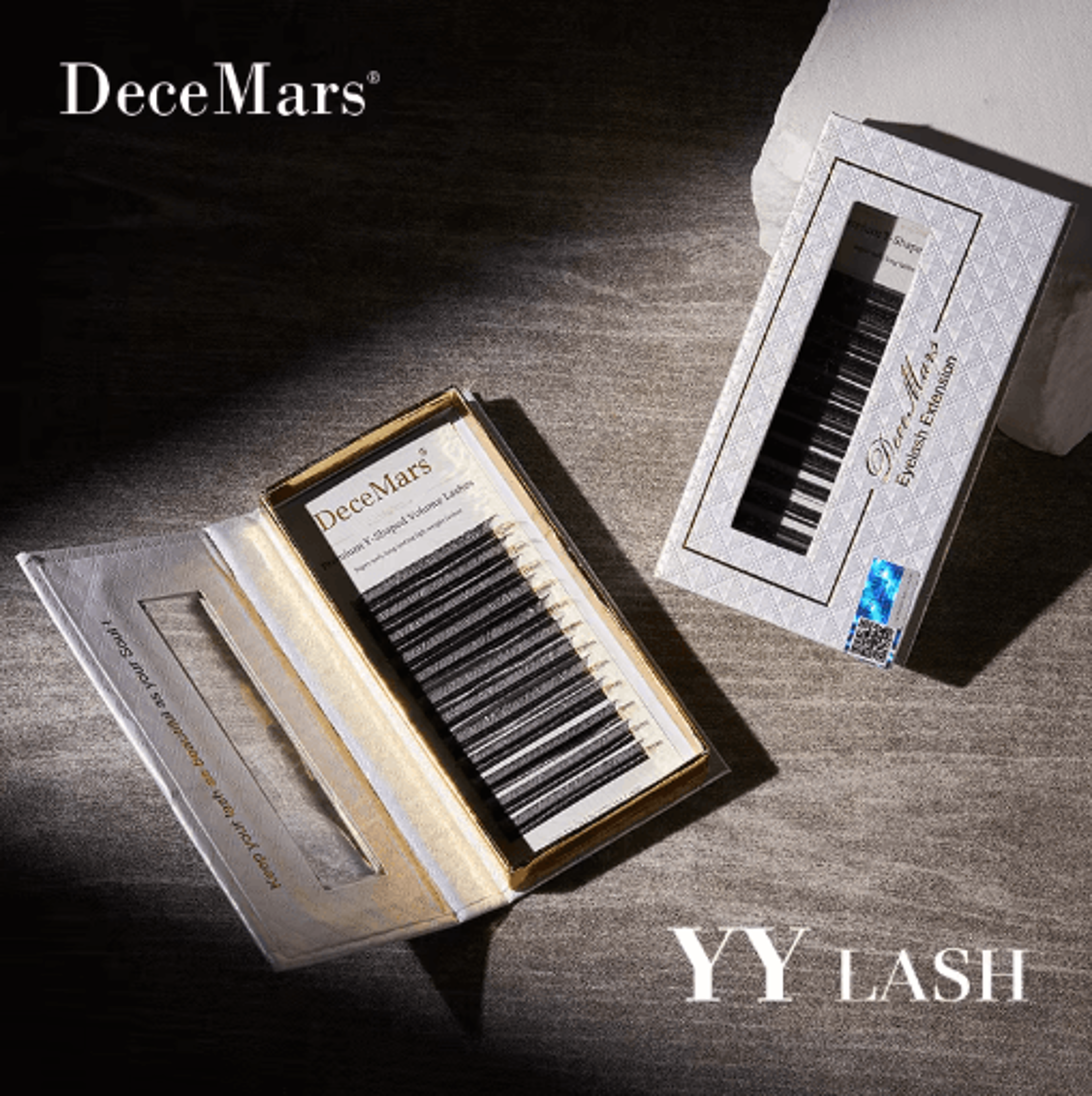 DeceMars YY Eyelash Extensions Black 6mm To 18mm Lengths 4