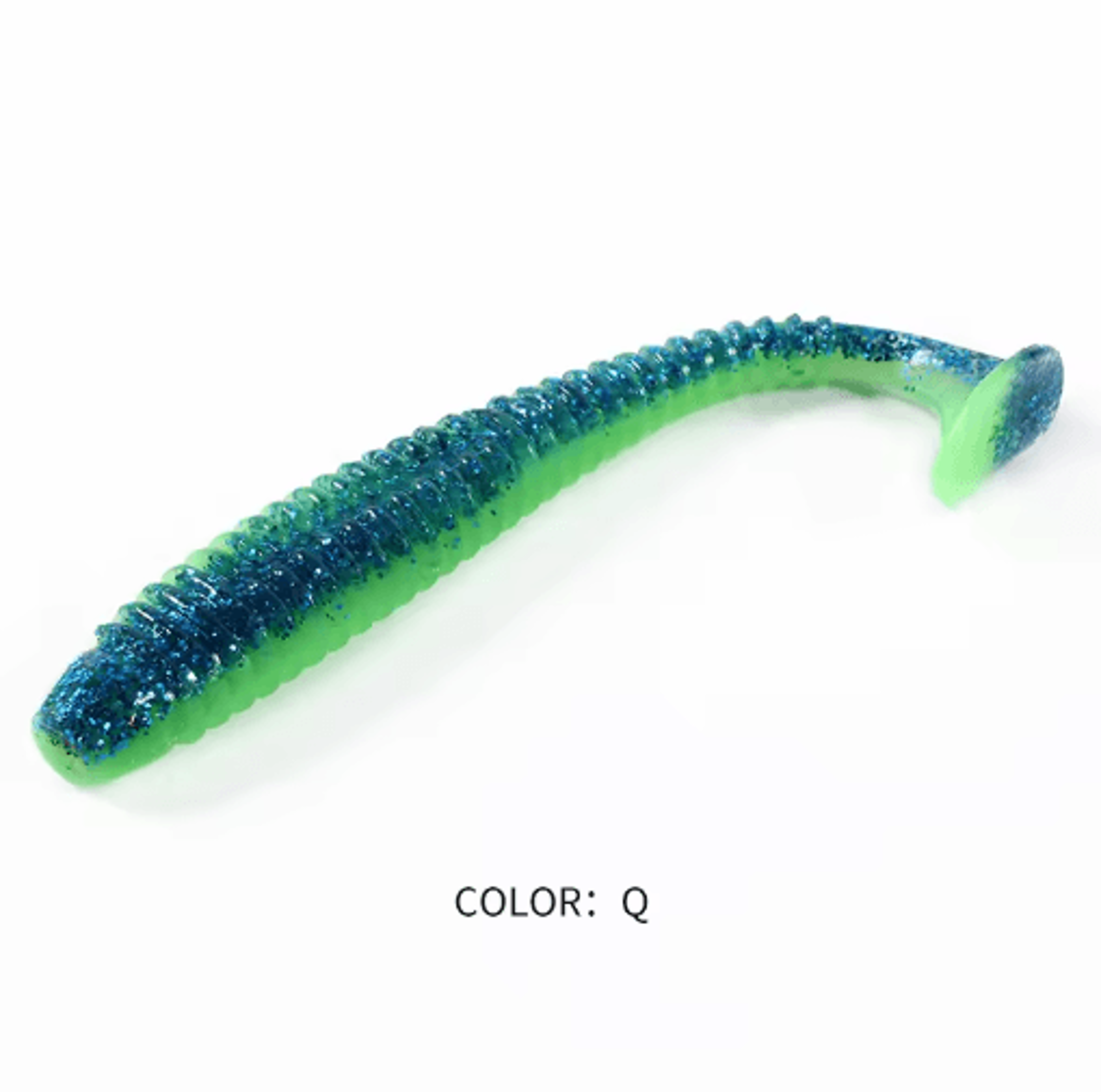 Supercontinent Impact Ring Shad Soft Fishing Lure Realistic Swimbait 63mm 80mm 97mm 5