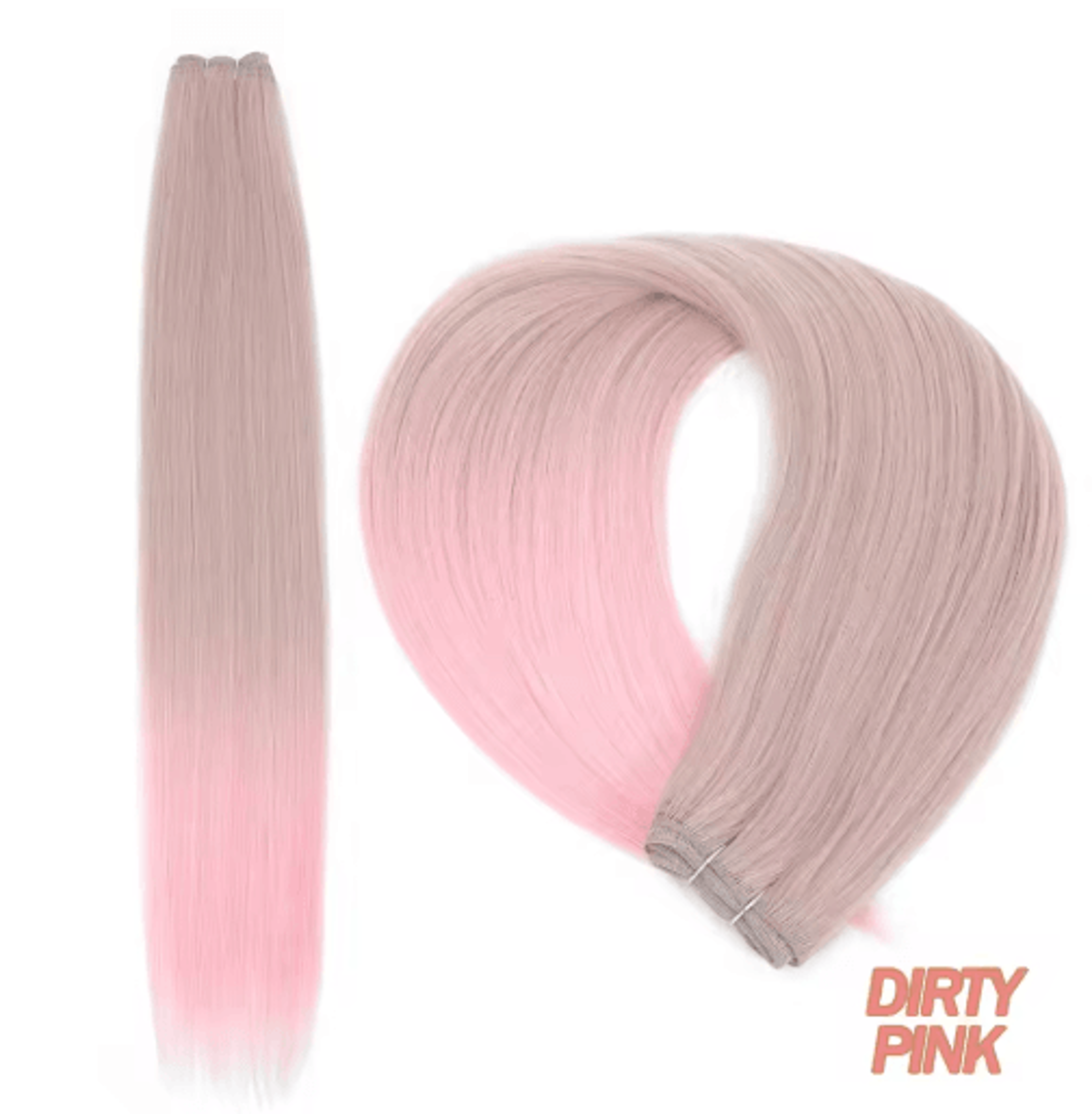 32Inch Ombre Straight Synthetic Hair Bundle 200g HighTemperature Fiber 27613 Brown Grey M618 10
