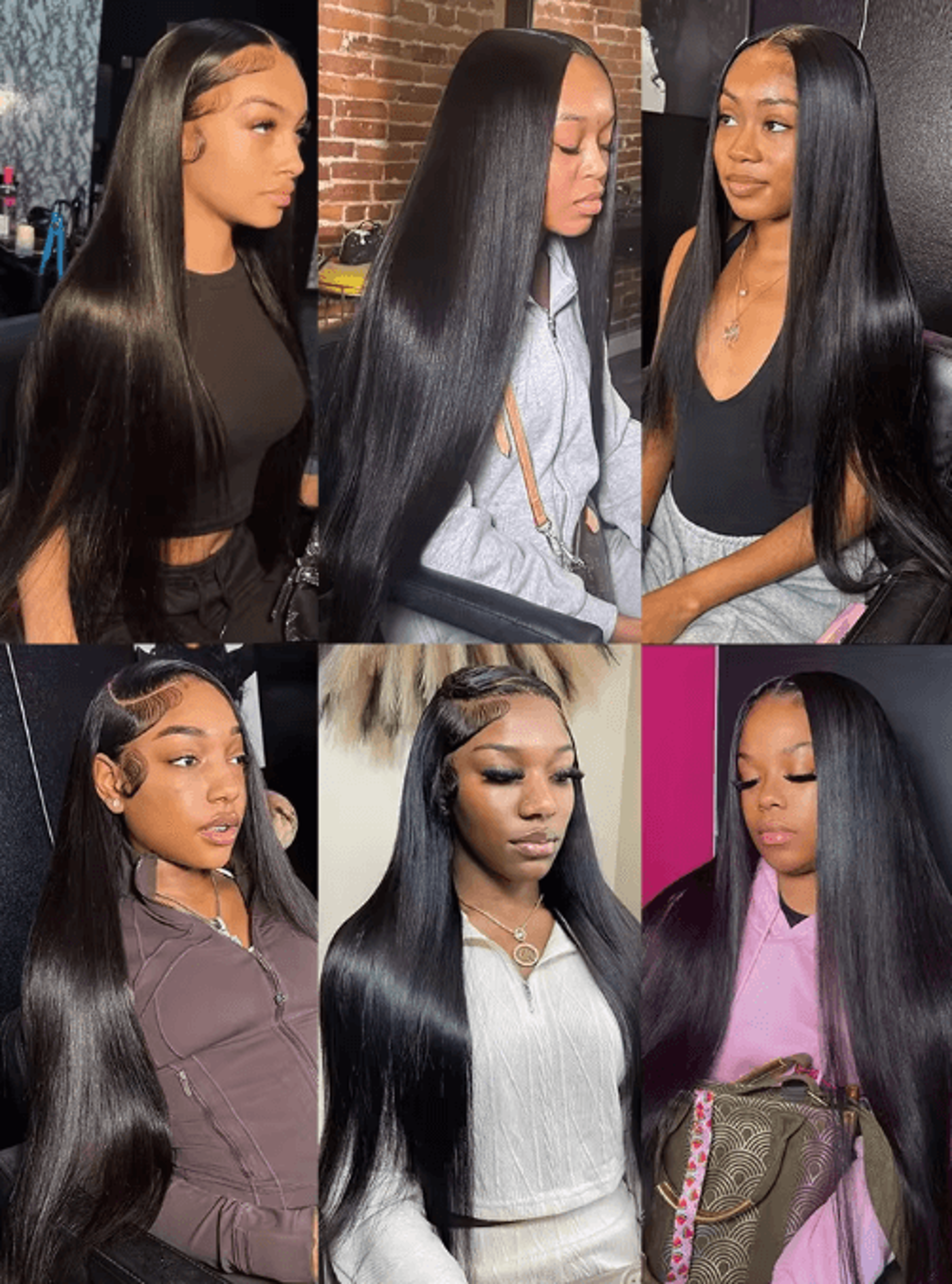 100 Human Hair Bone Straight 13x6 HD Lace Front Wig 5x5 Glueless 40 Inch 13x4 Lace Frontal Wigs Bla 2