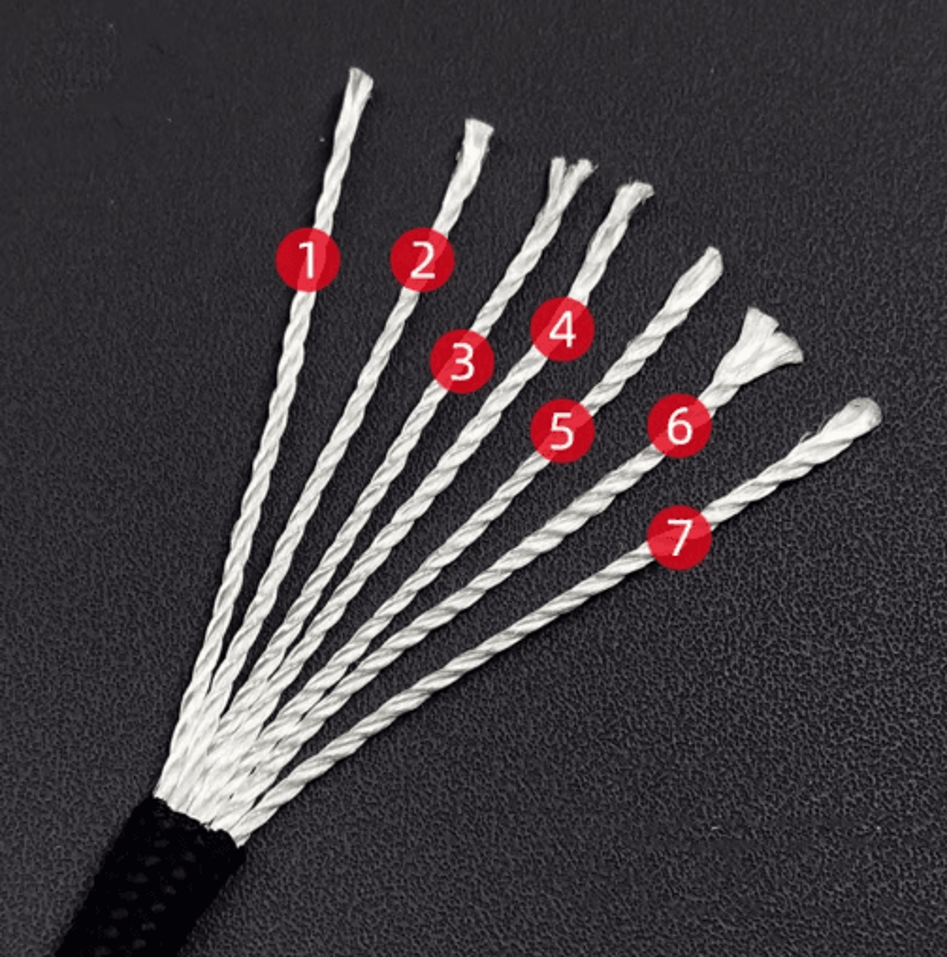 550 Military Paracord 7Strand 4mm Tactical Parachute Cord For Outdoor  DIY Use 14
