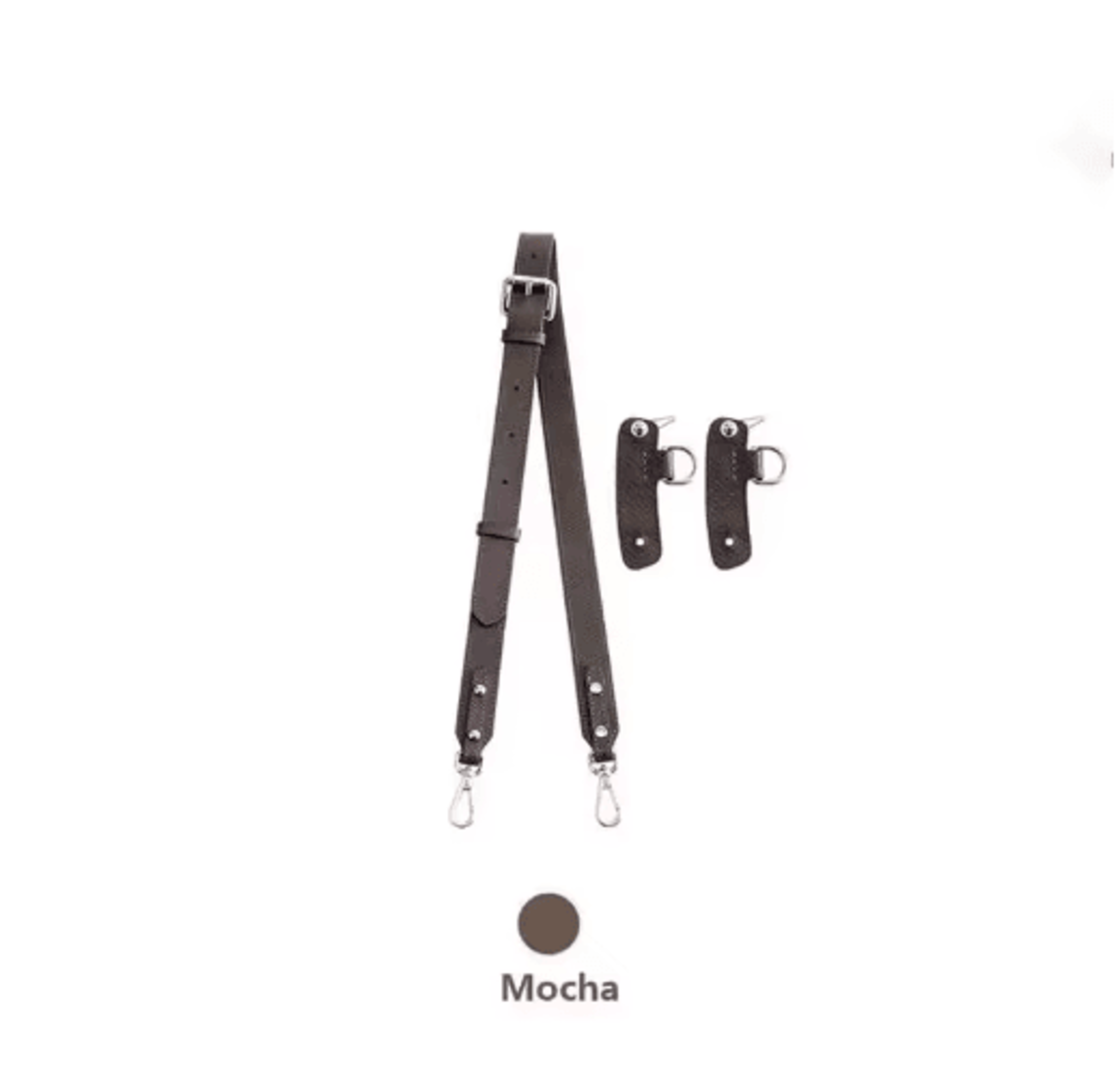 Leather Replacement Crossbody Strap For Longchamp Mini Bag No Punch Adjustable Shoulder Strap 16