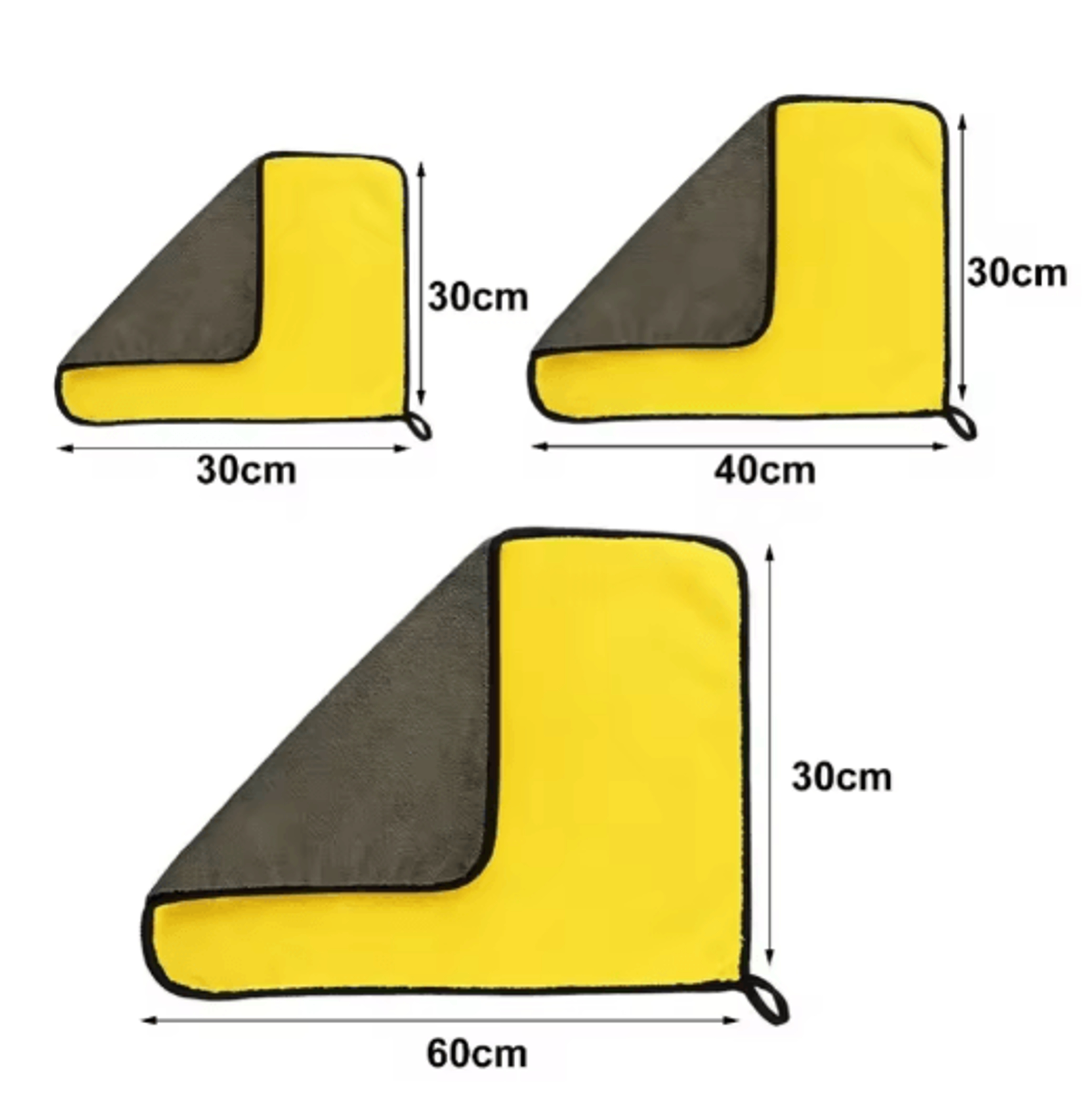 Professional Microfiber Car Cleaning Towels  UltraAbsorbent Detailing  Drying Cloths 101 Pcs 4