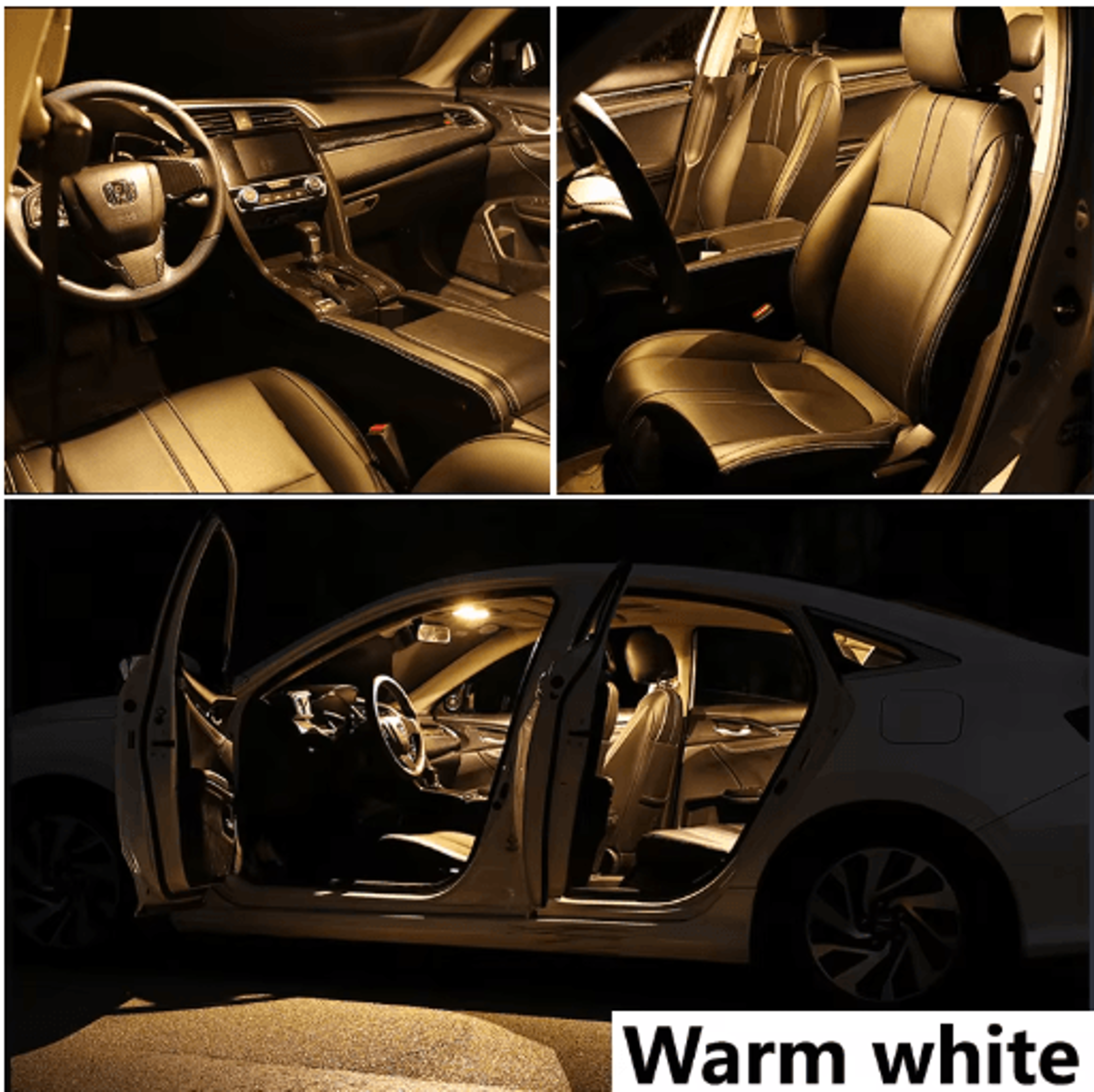 ZITWO No Error LED Interior Light Kit For VW Volkswagen Plug And Play Cabin 2