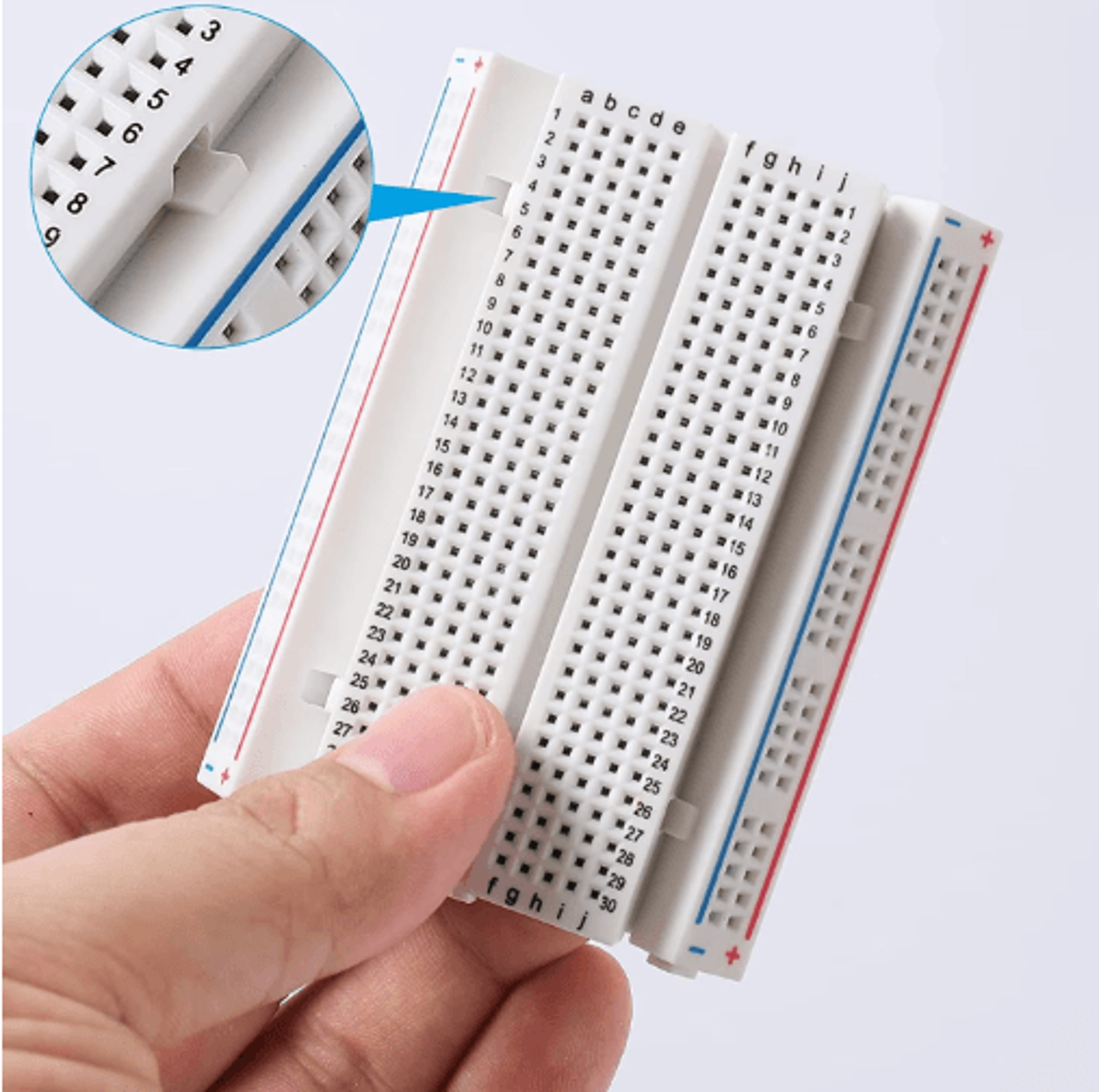 MB102 Solderless Breadboard Kit  400830 Point PCB Board With Jumper Wires For Arduino DIY 25