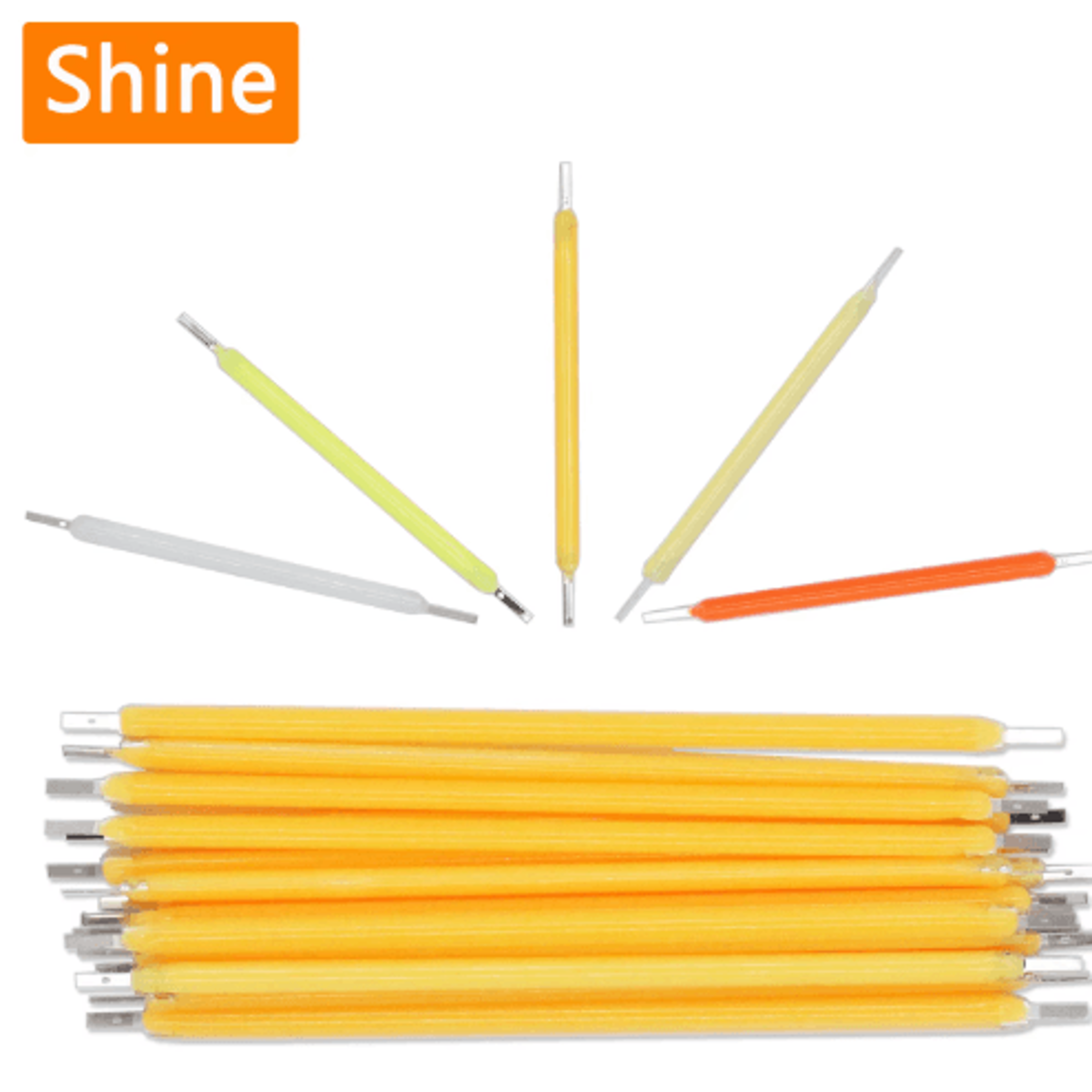 GlowCraft COB LED Filament Edison Bulb Replacement Kit 10Pack 12