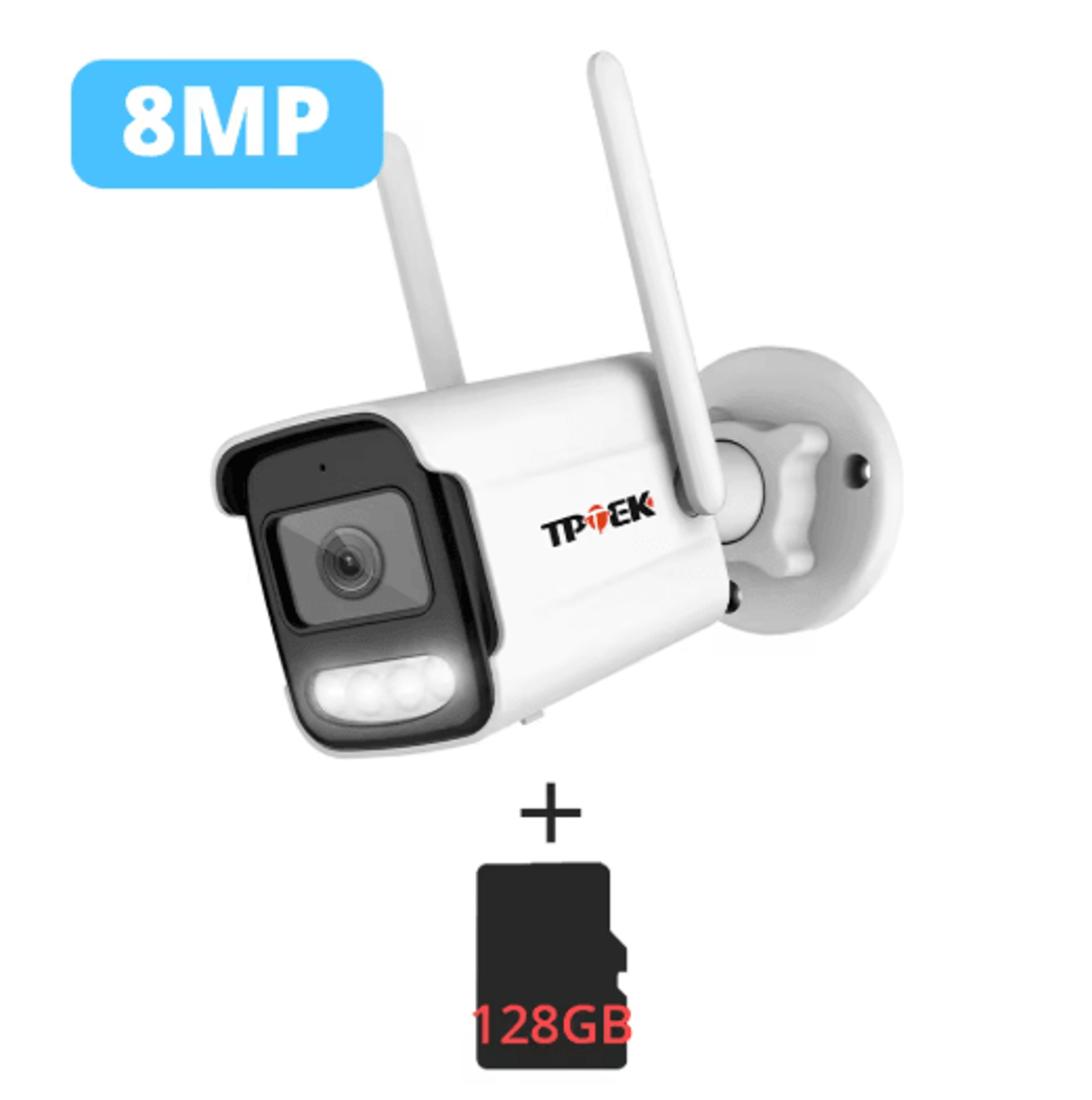 VisionGuard 4K WiFi Outdoor AI Security Camera 5MP To 8MP Options 1