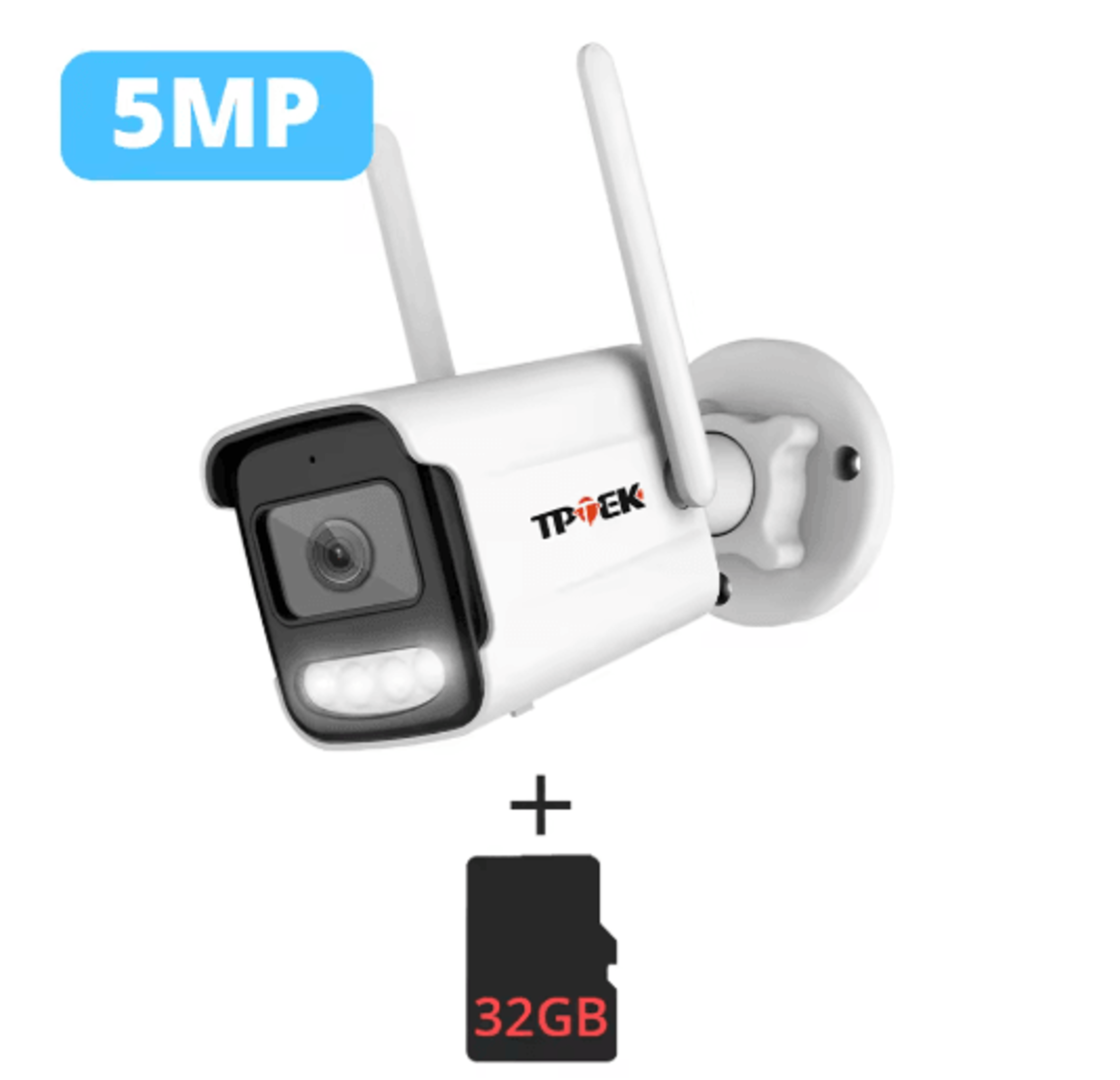 VisionGuard 4K WiFi Outdoor AI Security Camera 5MP To 8MP Options 6