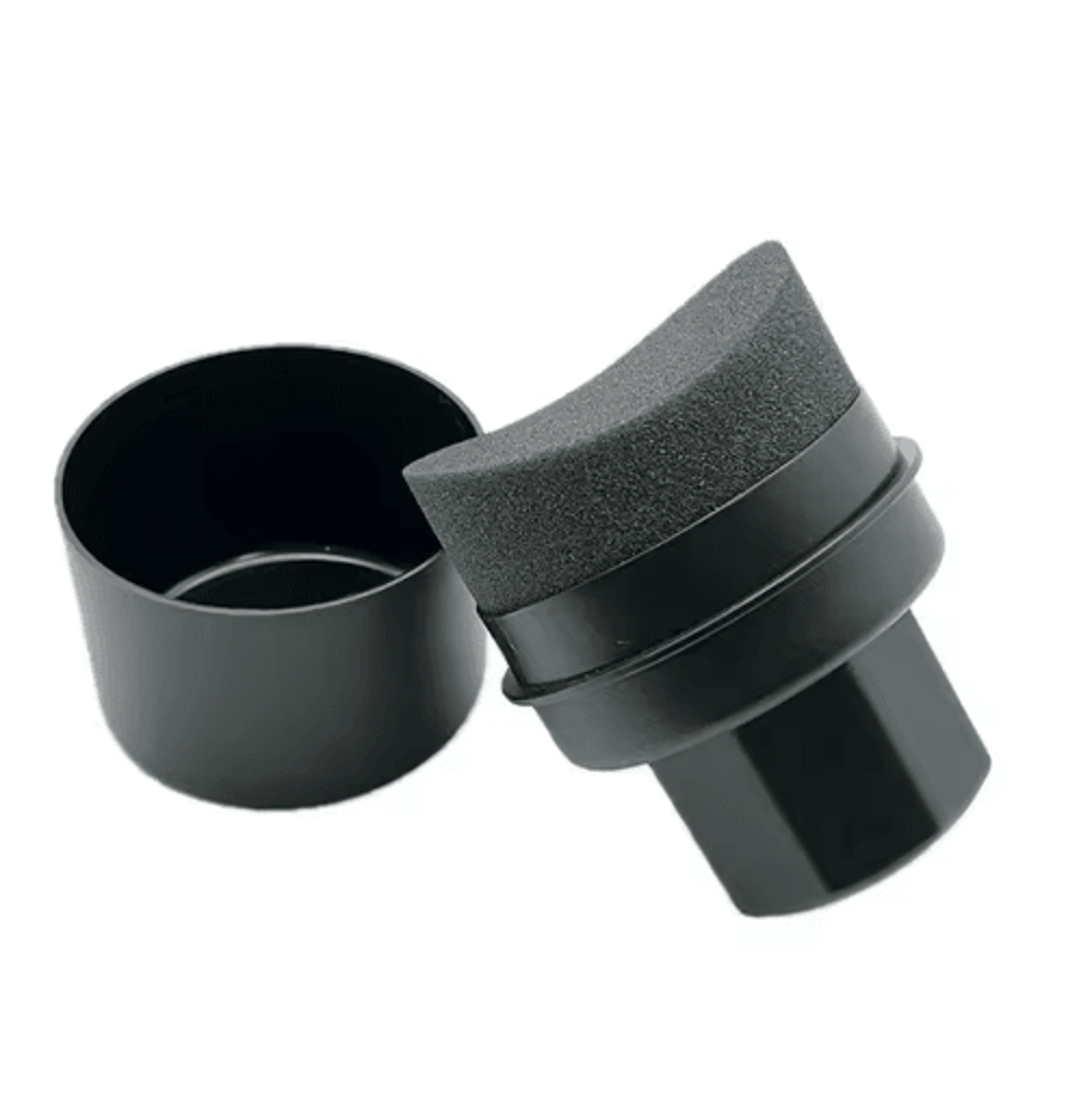 Curved Car Tire Waxing Sponge Applicator With Protective Lid 5