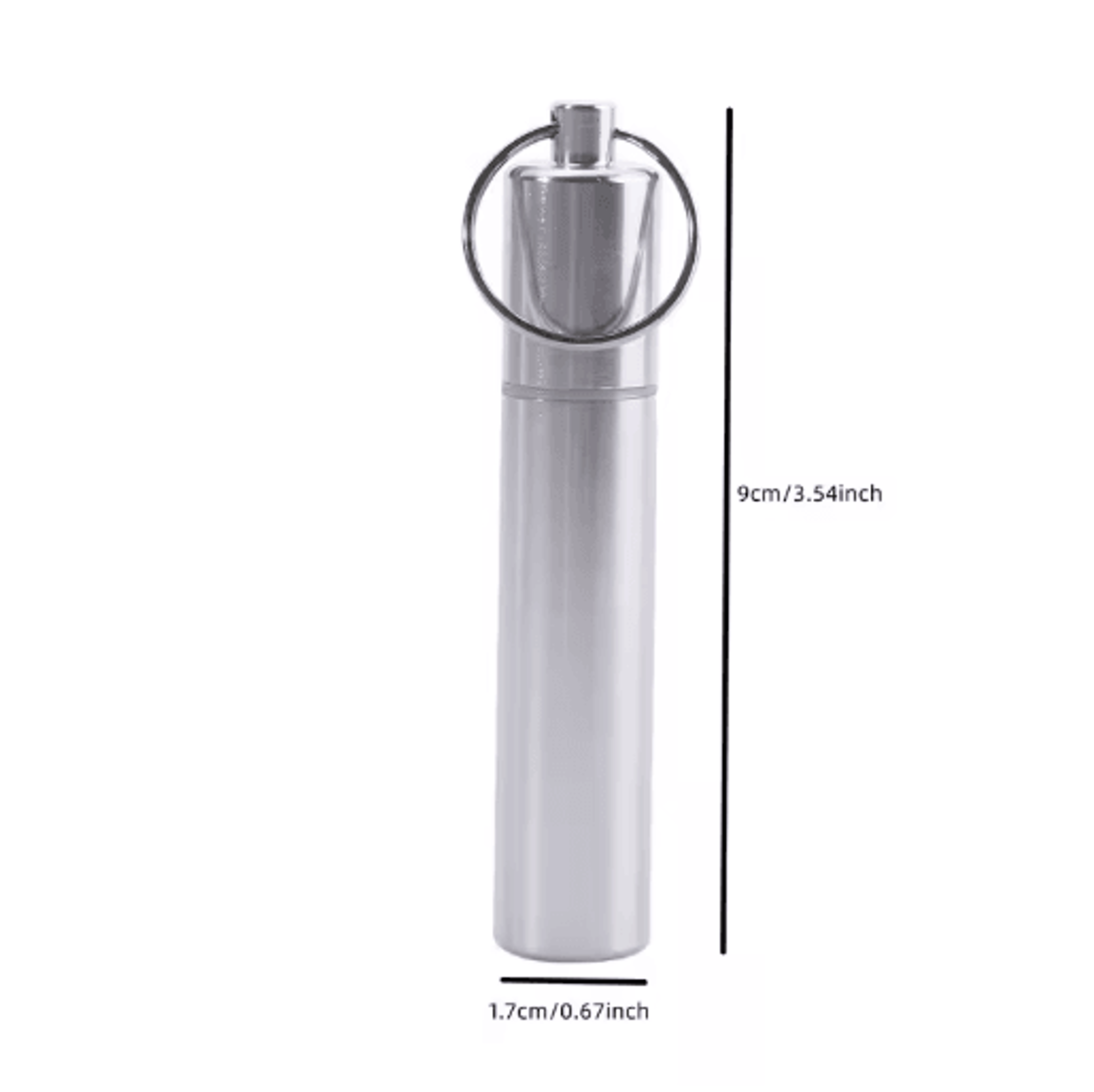 Portable Stainless Steel Toothpick Holder Case Rustproof Sealed Storage Container 2