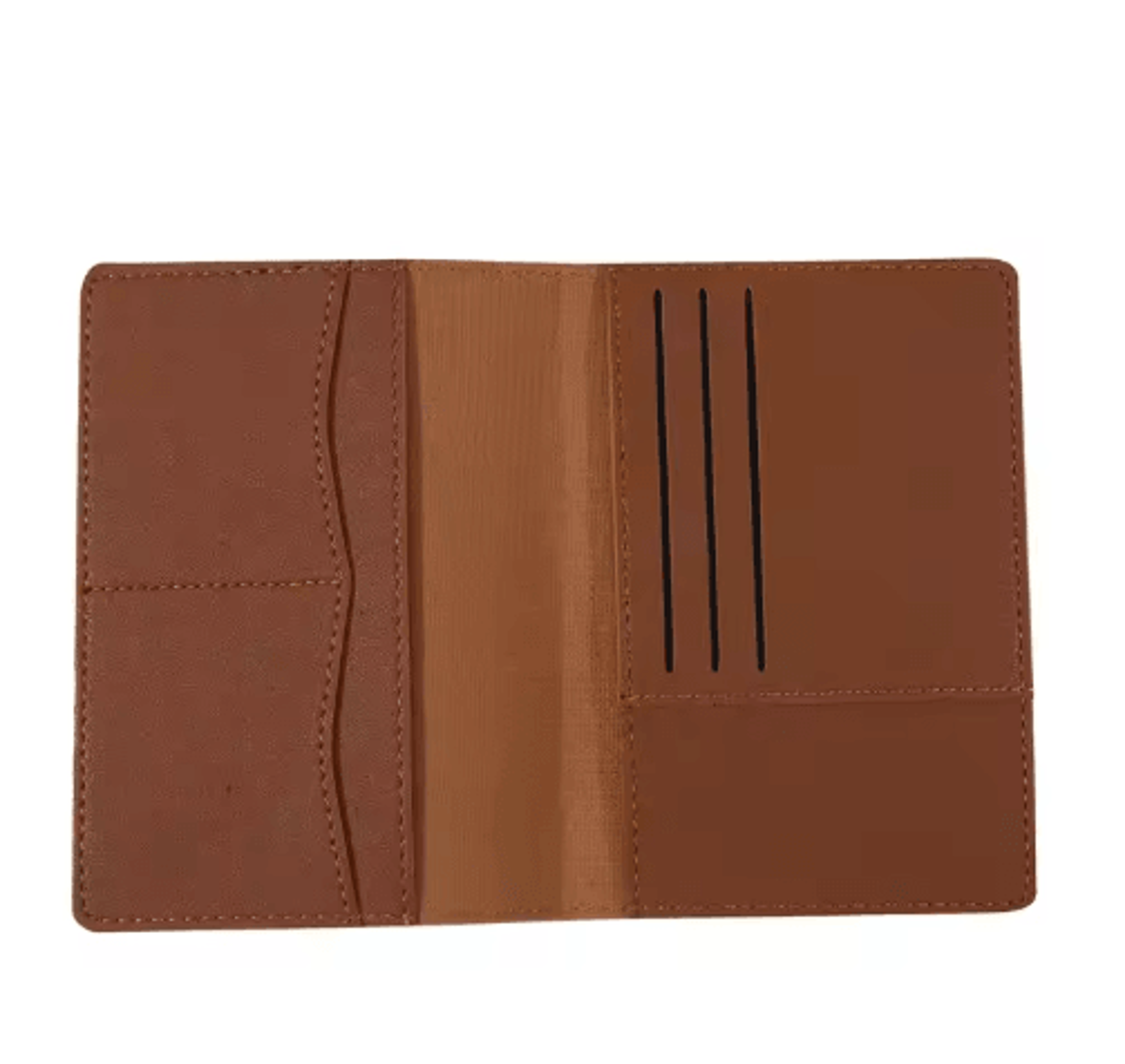 PU Leather Passport Holder Travel Wallet Multifunctional Document And Card Organizer 12