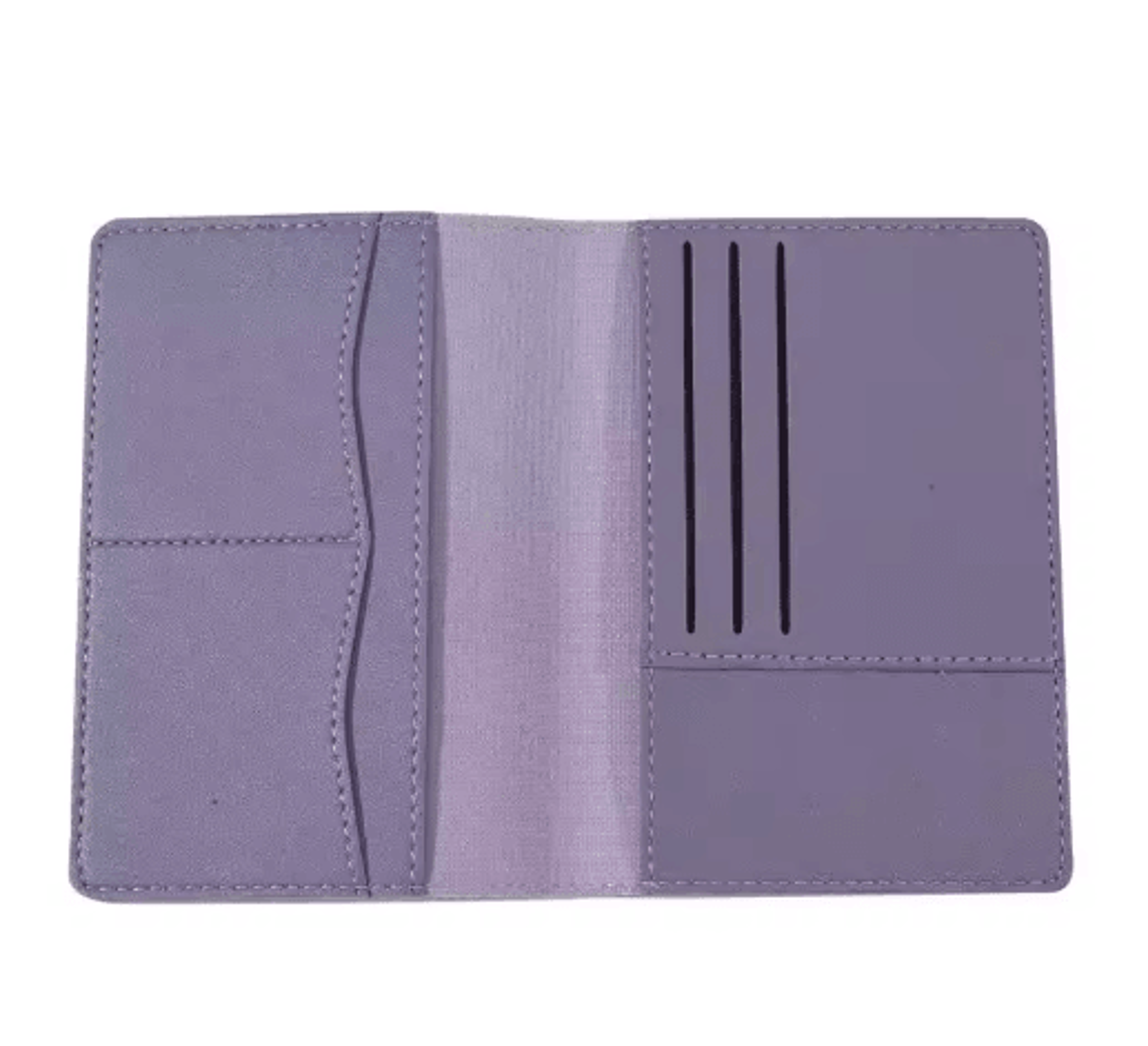 PU Leather Passport Holder Travel Wallet Multifunctional Document And Card Organizer 8