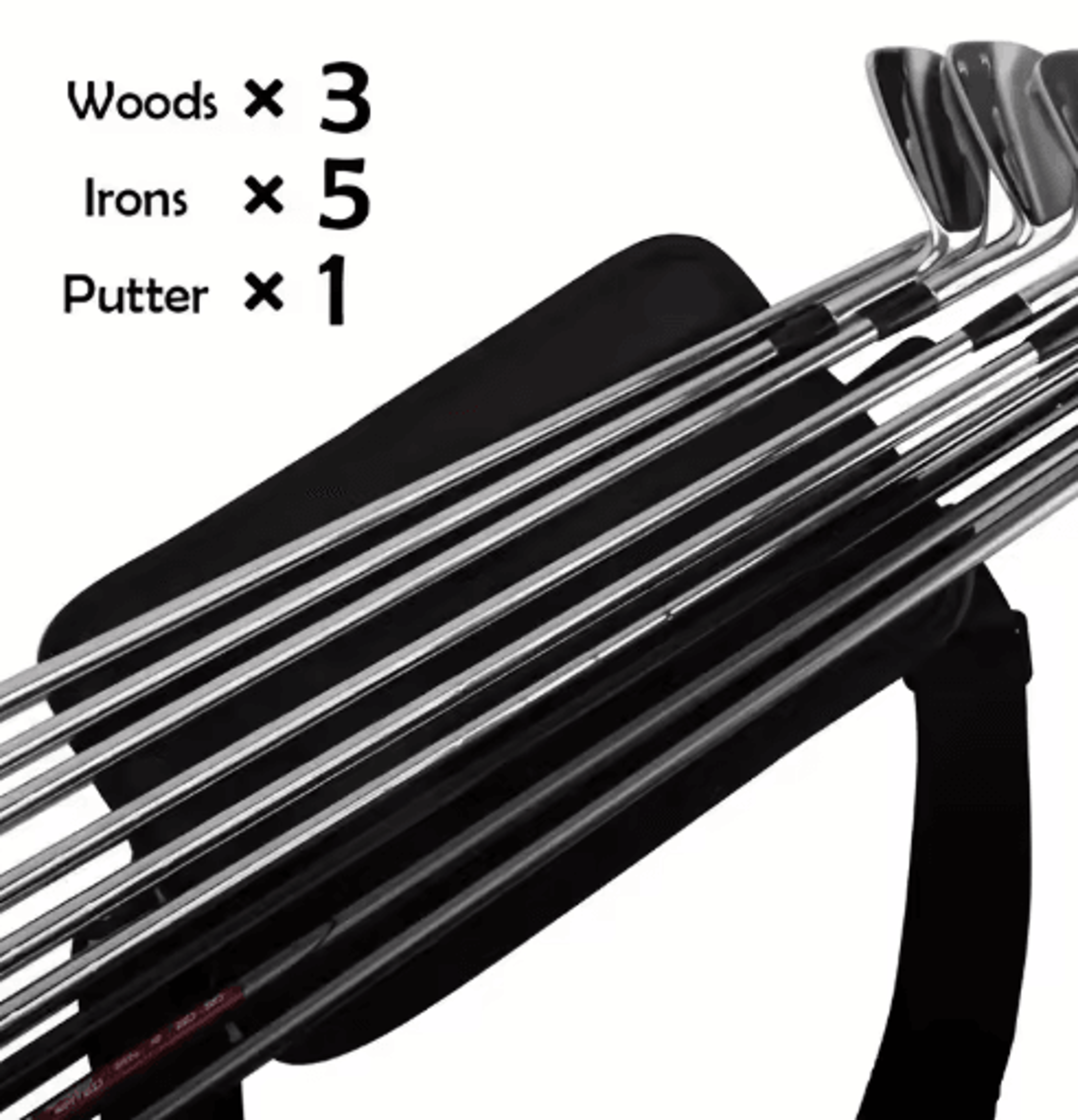 Lightweight Mens Golf Stand Bag Mini Carry Training And Driving Range Golf Case 4