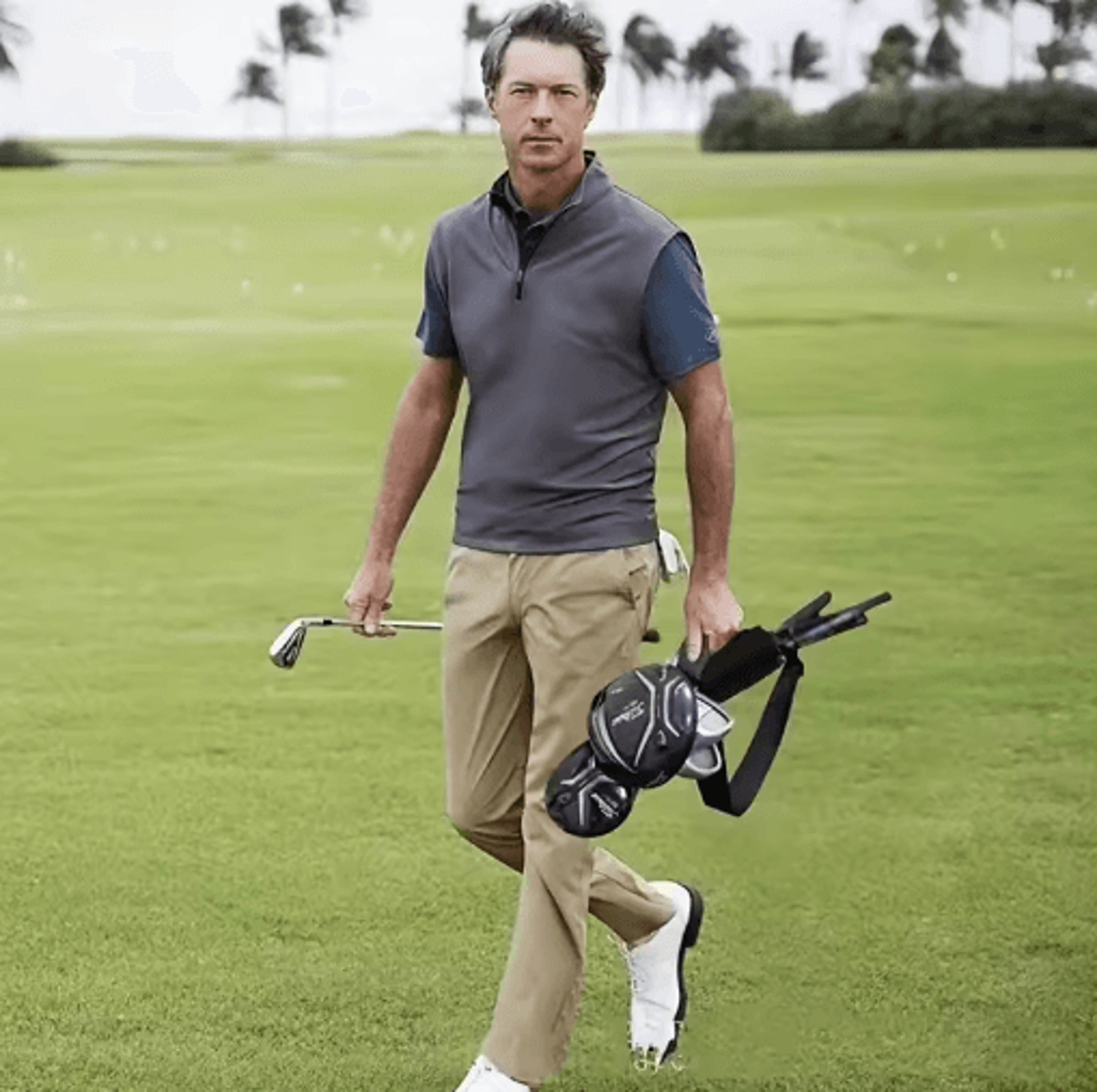 Lightweight Mens Golf Stand Bag Mini Carry Training And Driving Range Golf Case 5