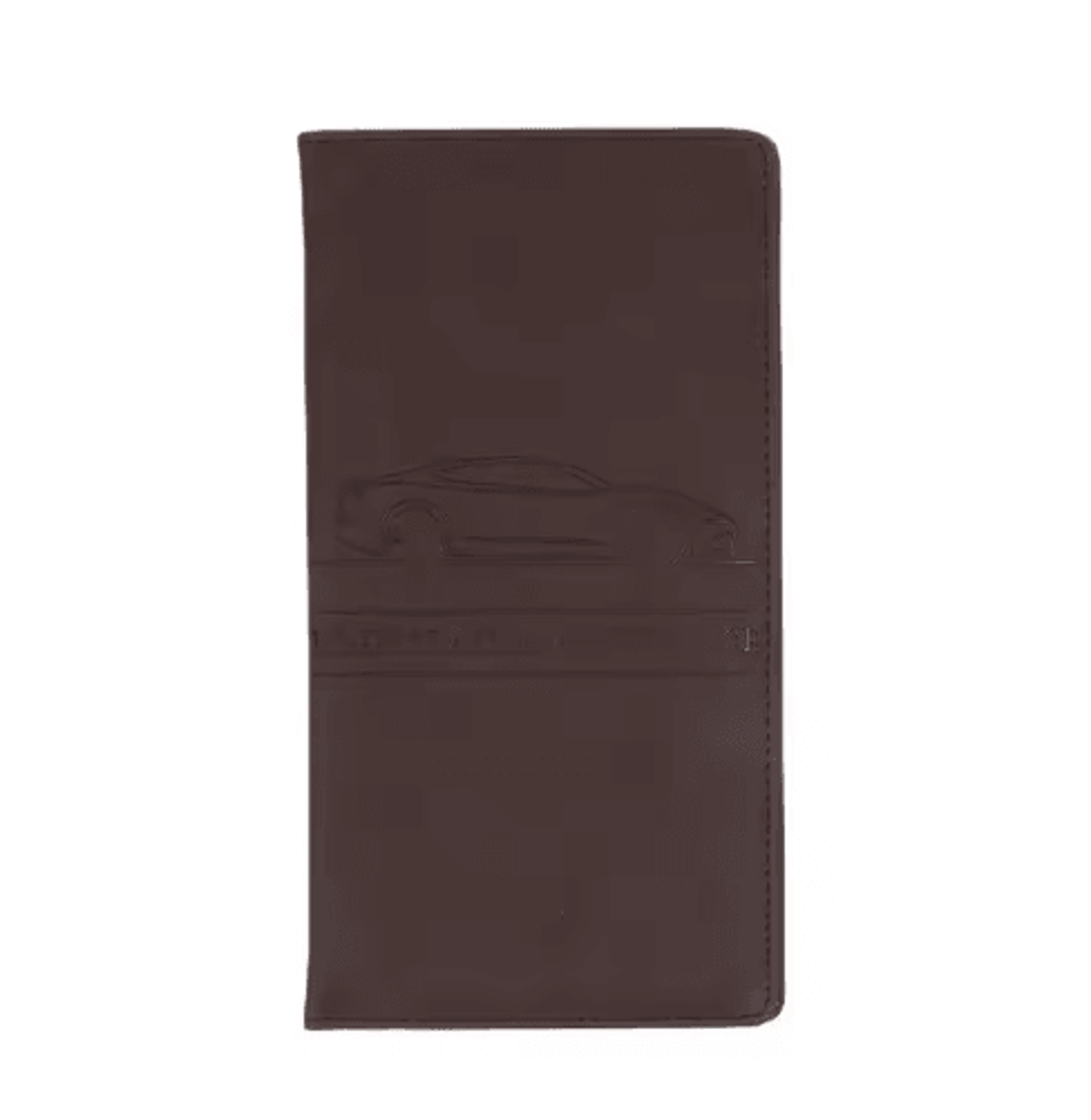 Leather Car Document Holder  Registration  Insurance Wallet With Card Storage 1
