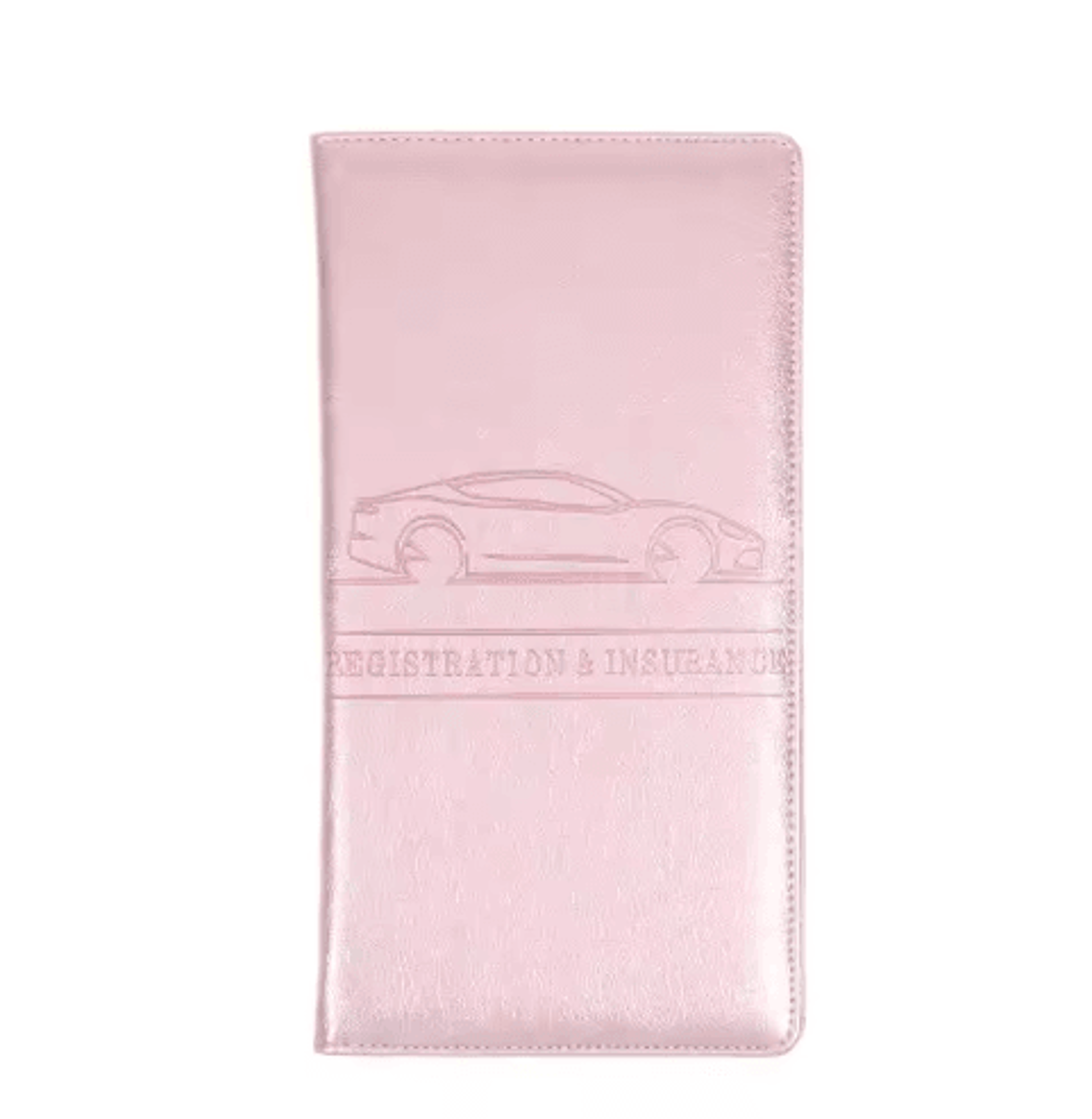 Leather Car Document Holder  Registration  Insurance Wallet With Card Storage 11