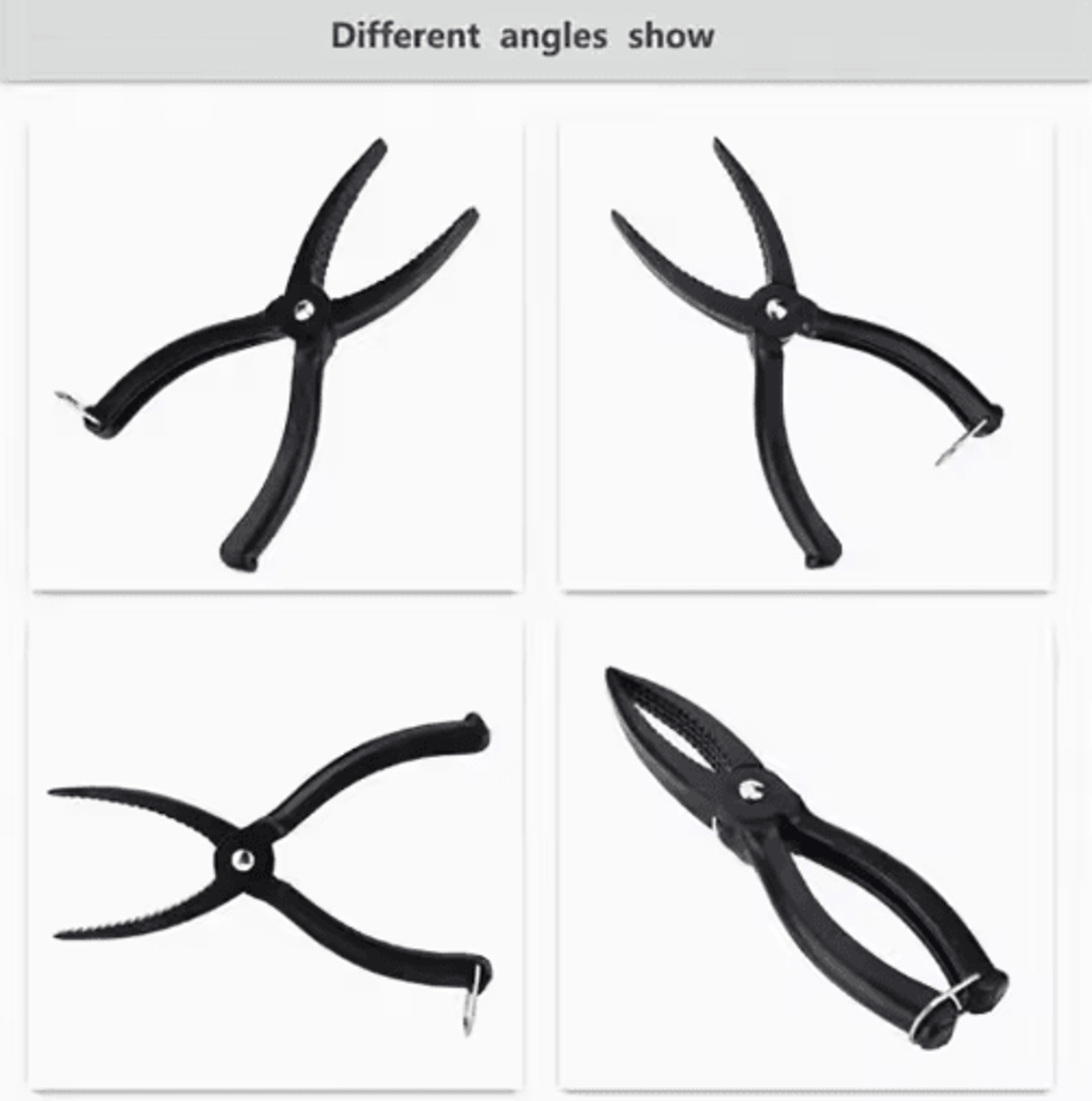 NonSlip Fishing Control Tongs  Secure Grip Tool For Safe Fish Handling 3