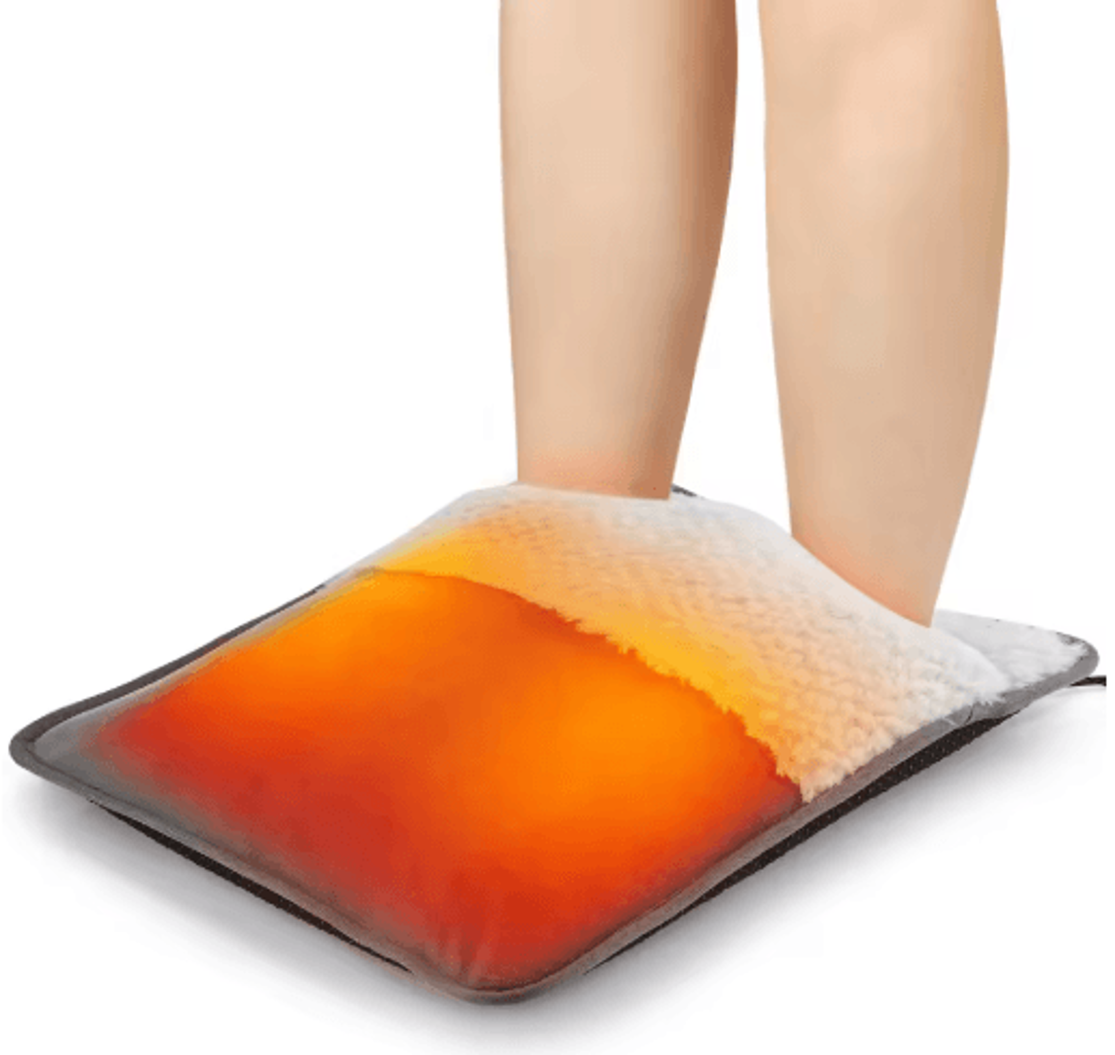 Electric Foot Heating Pad With 9 Heat Levels  Plush Washable Foot Warmer With Timer 4