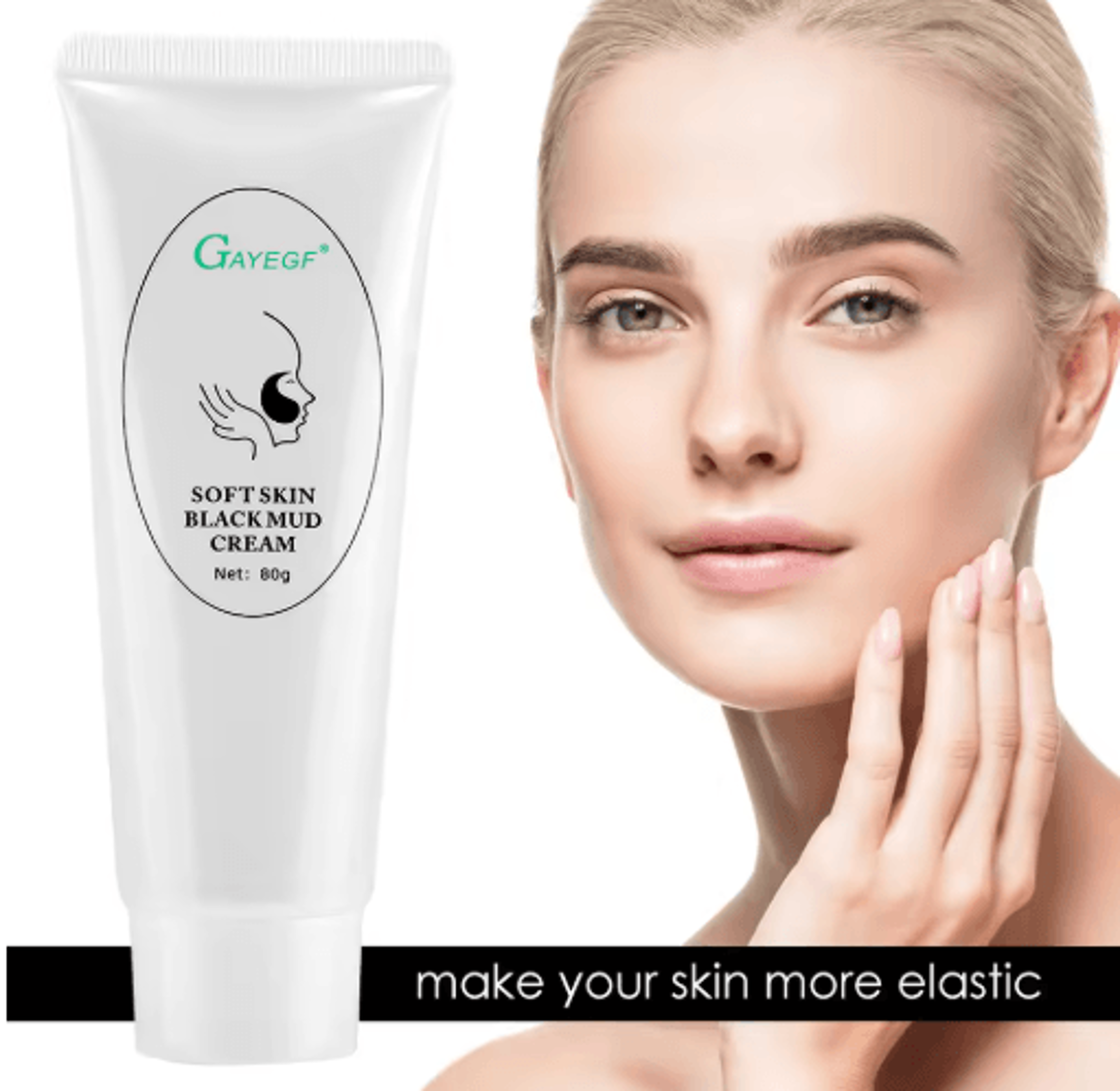 CharcoalPu 80g Facial Carbon Gel Mask  Pore Shrinking Toner Duo 4
