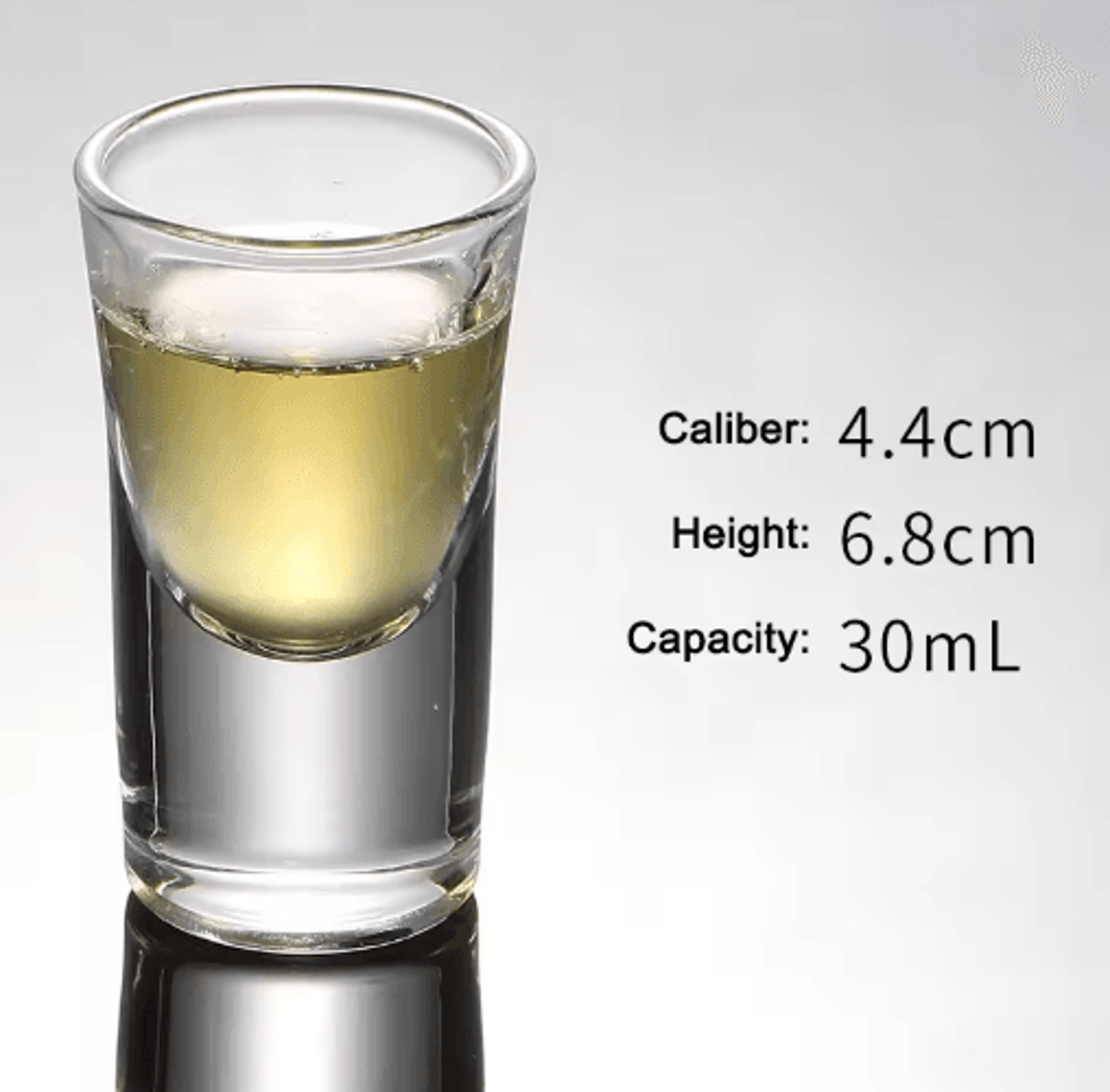 Chinese Style Mini Shot Glass Tumblers For Spirits  Espresso 9