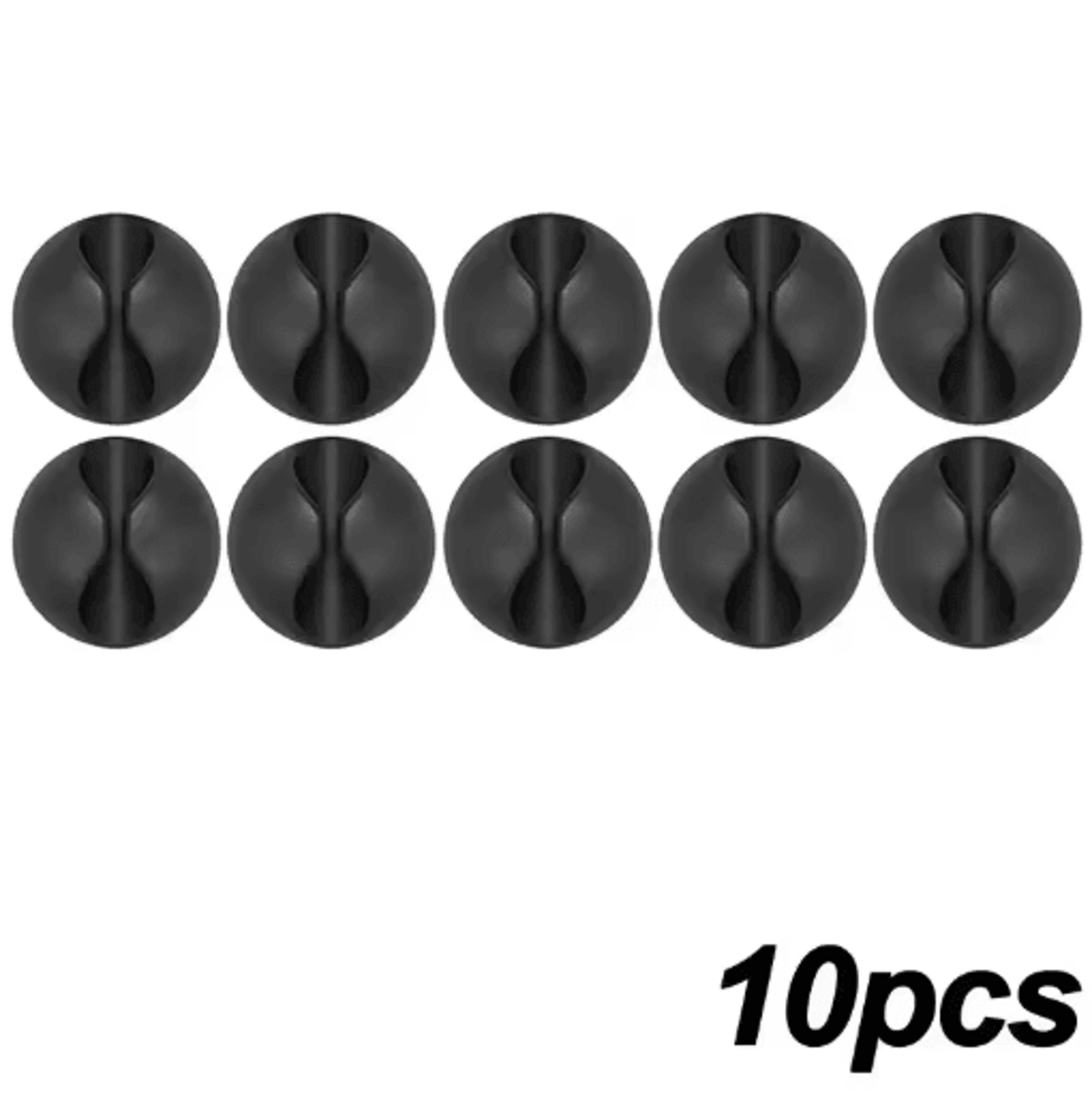 Silicone SelfAdhesive Cable Clips  Phone Cord Holder Organizer 3