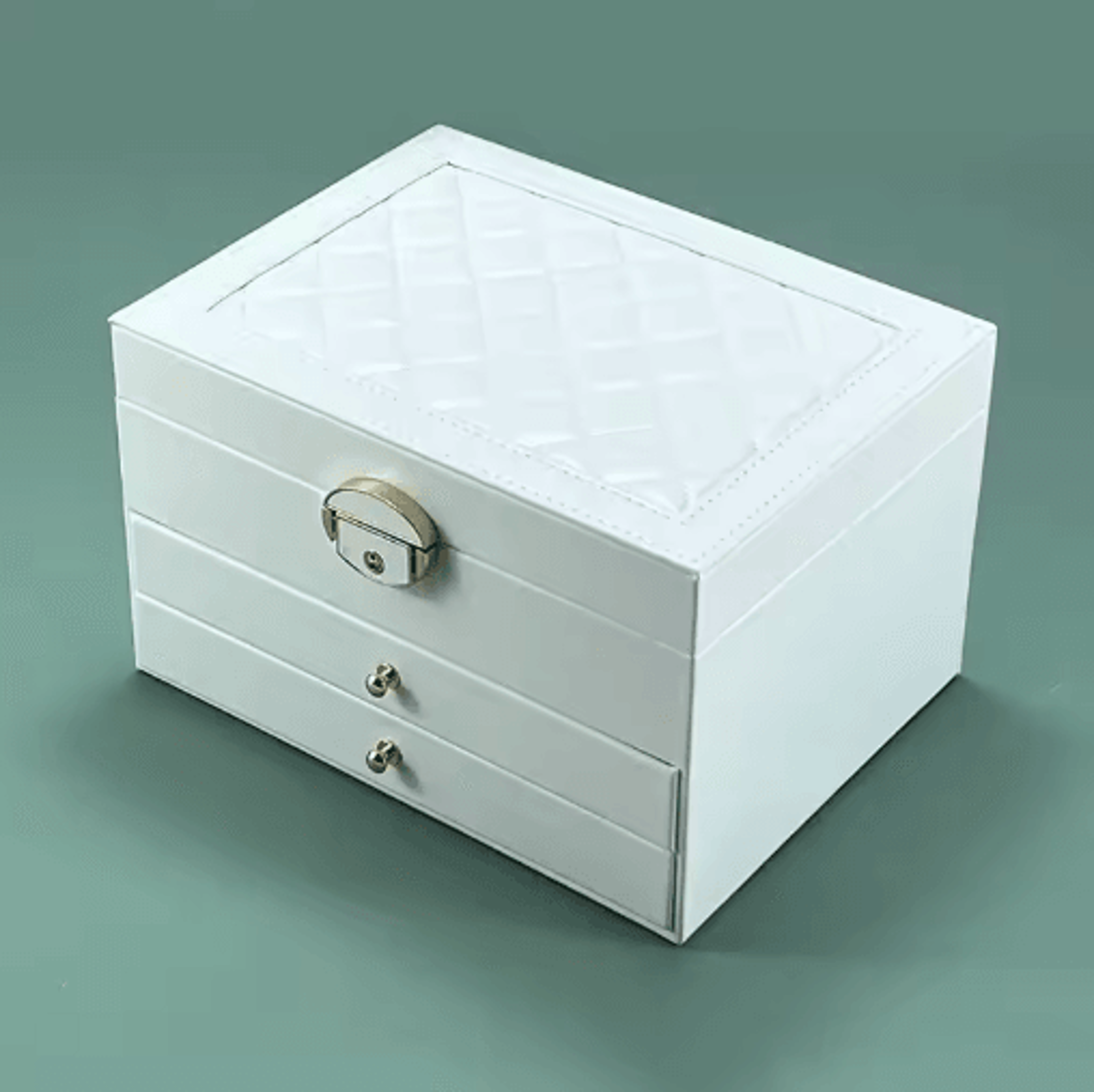 High End Multi Layer Drawer Type Jewelry Box Household Large Capacity Earring Storage Organizer Wit 3