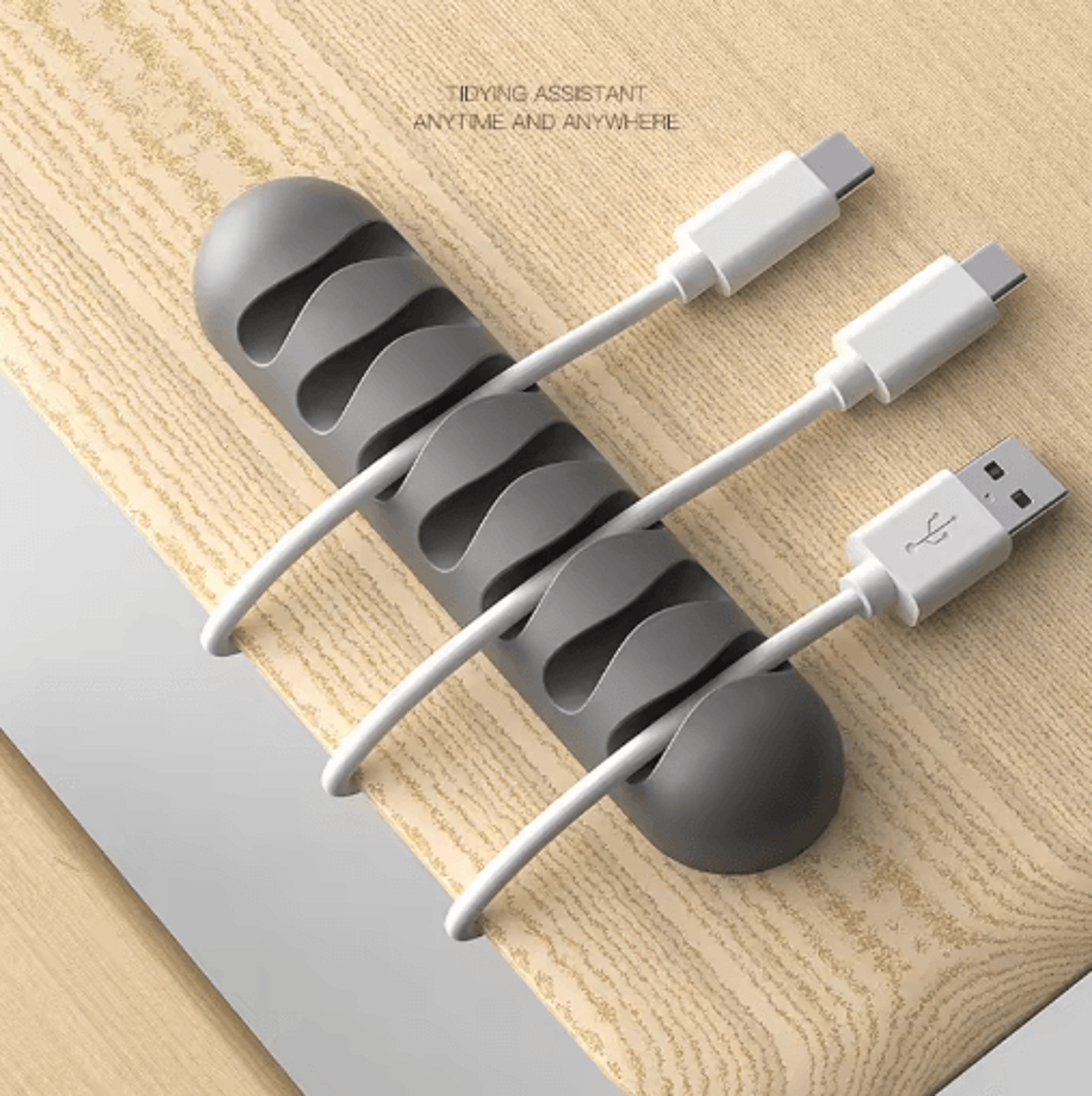 Smart Silicone Flexible Cable Holder  Winder 11