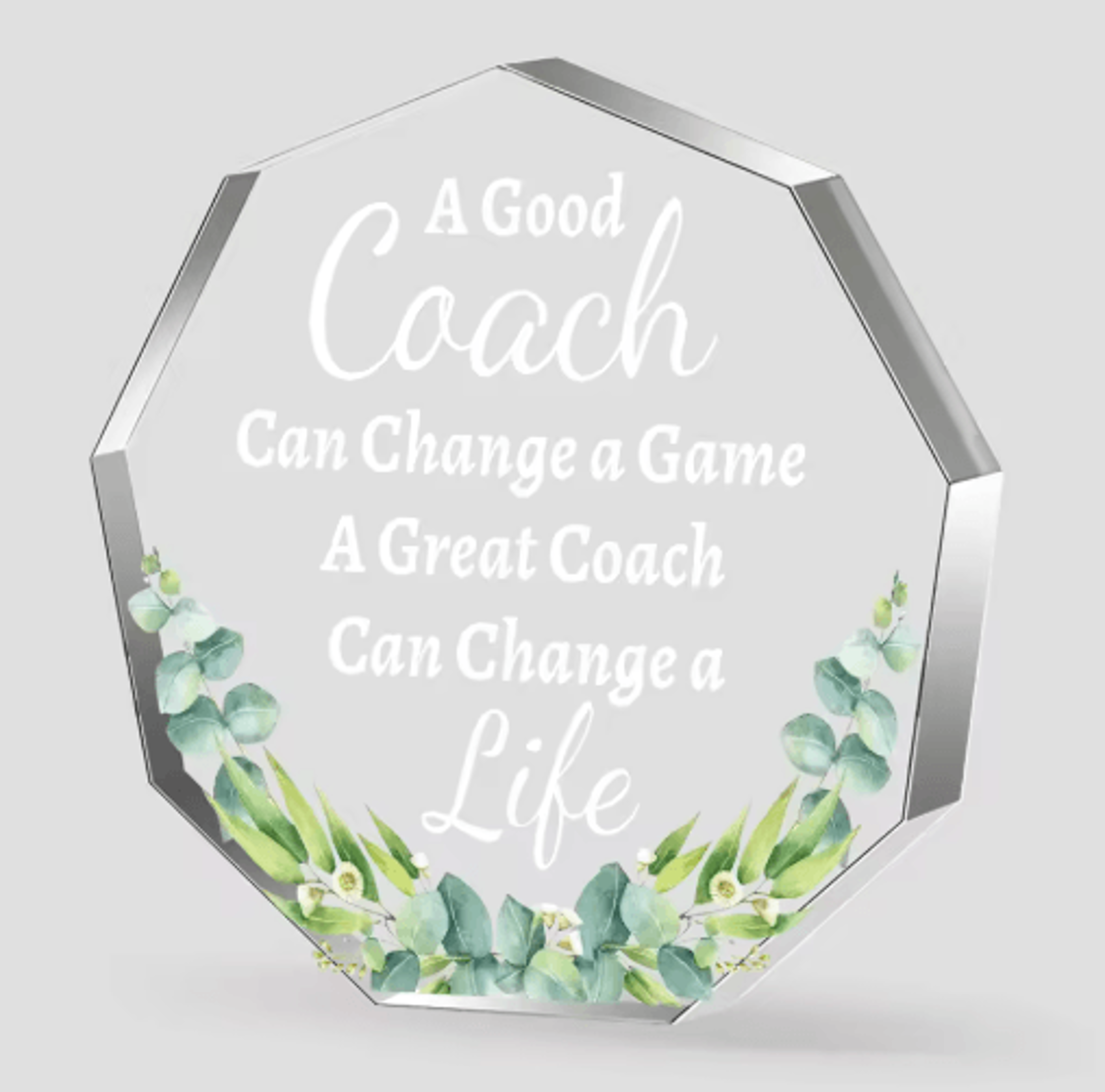 Acrylic Appreciation Thank You Gift Sign For Coworkers  Friends 1