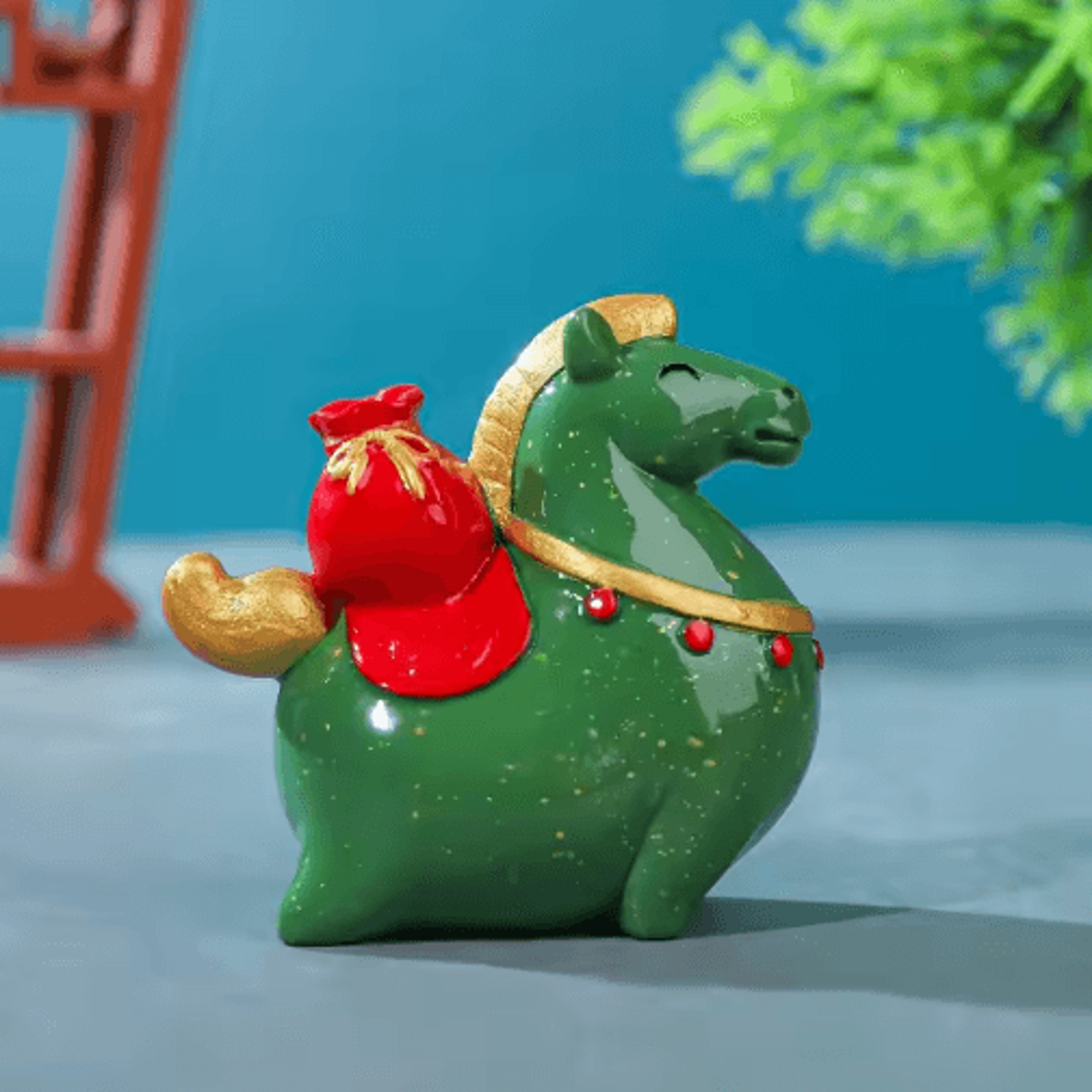 Sunbeam Horse Crystal Figurine Feng Shui Zodiac Horse Sculpture For Home  Office 5