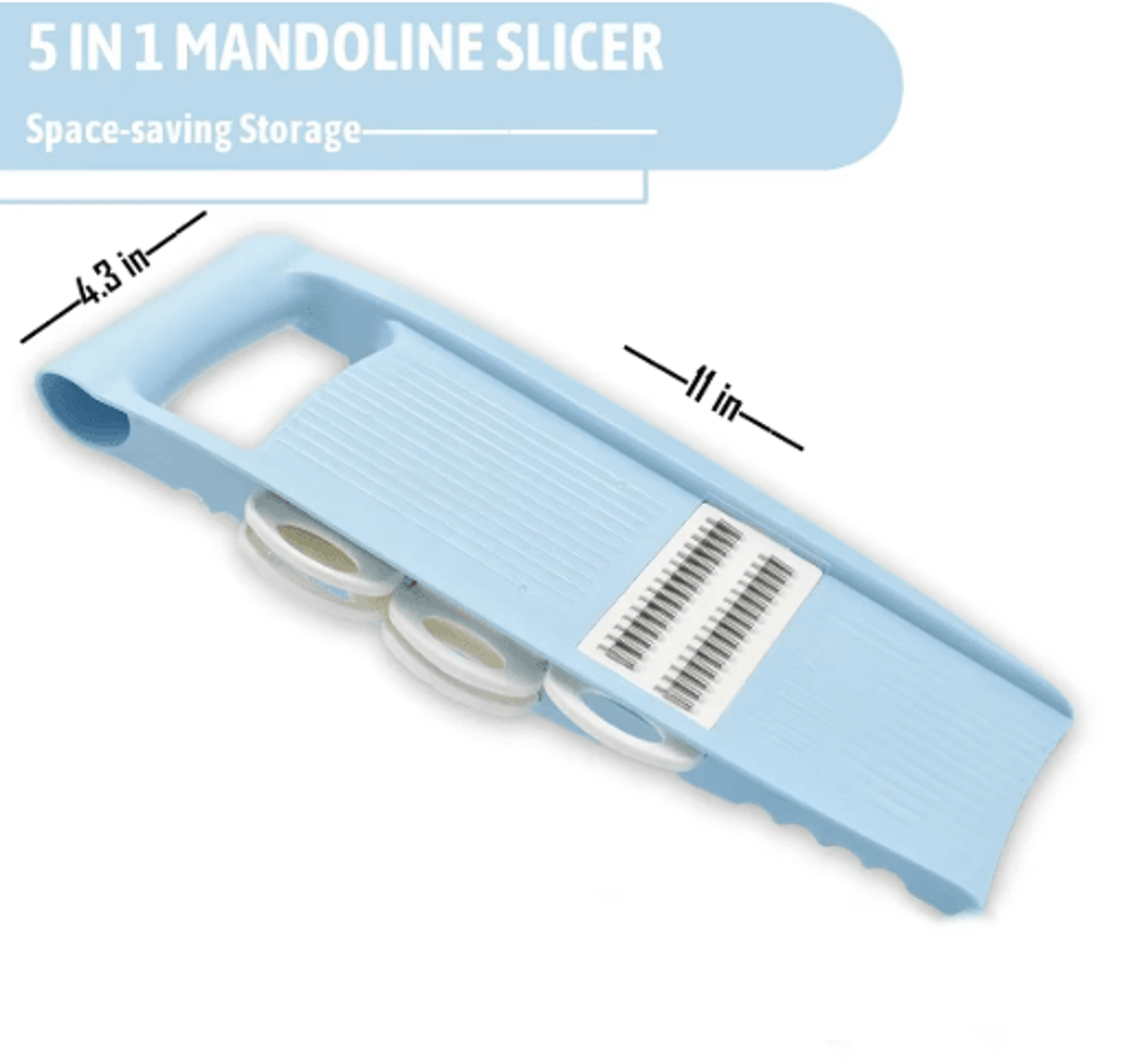ProSlice 5in1 Mandoline Slicer And Potato Cutter 3