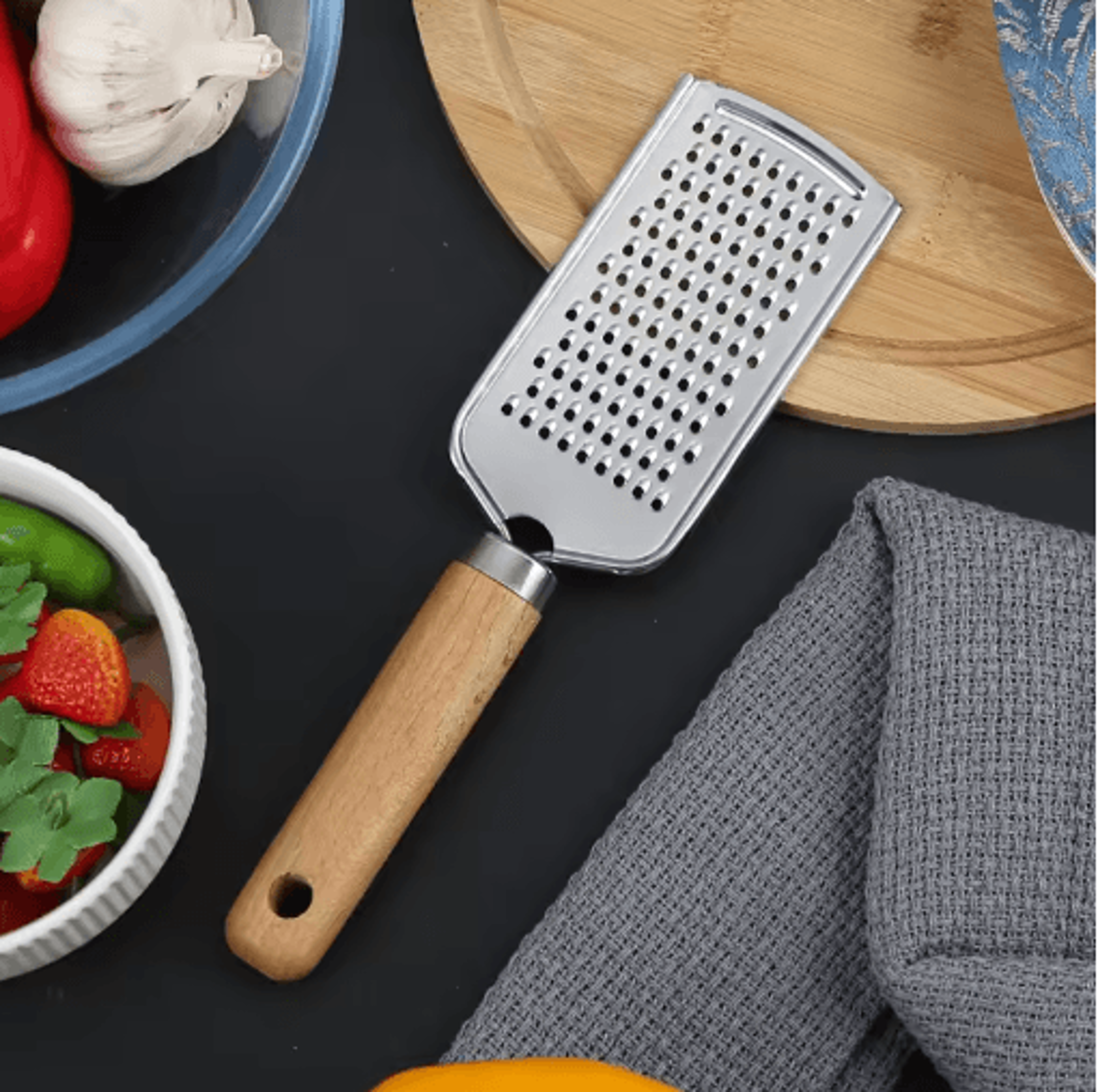 ZestPro Stainless Steel Lemon Zester And Cheese Grater 3