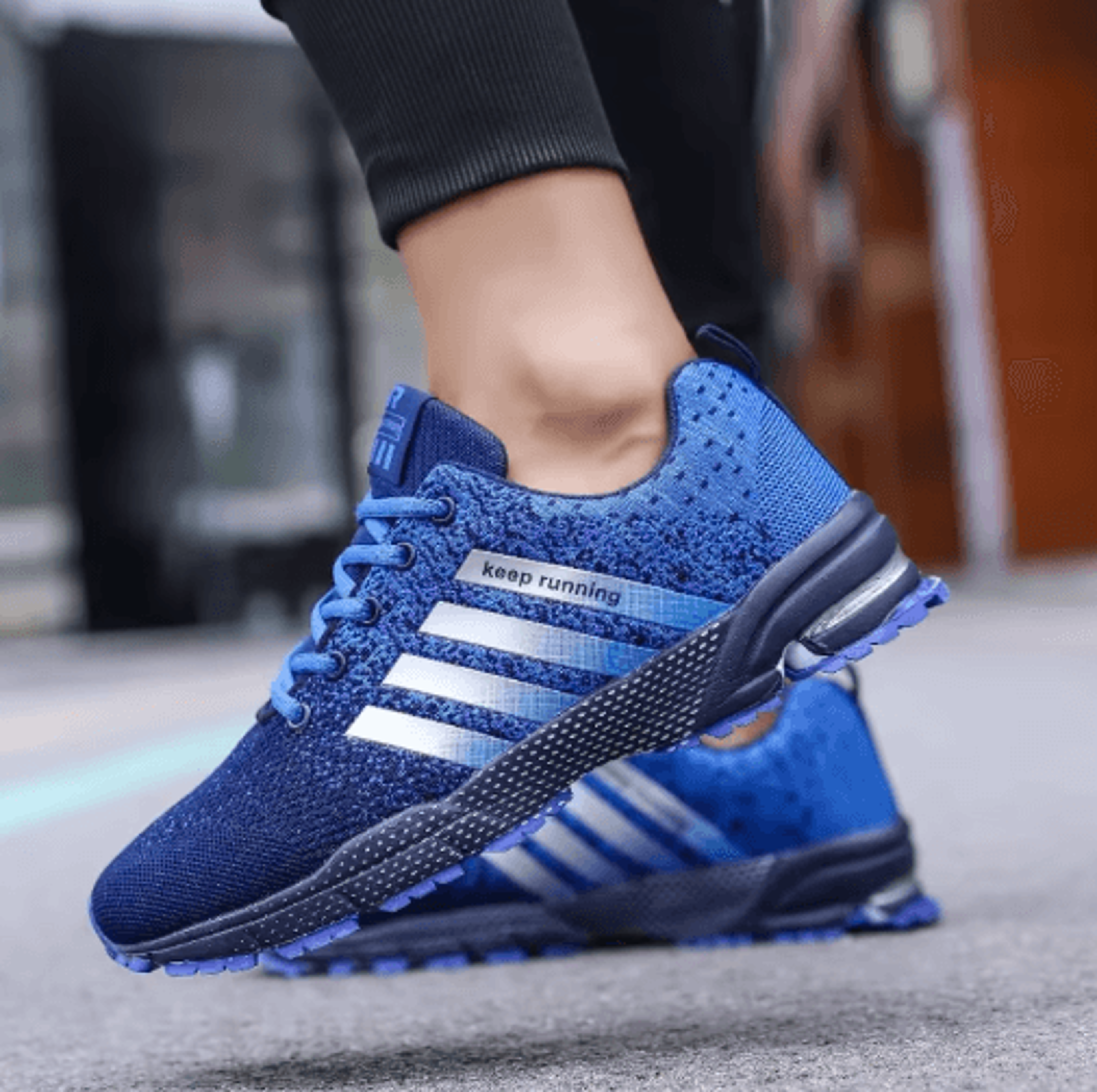 2025 Mens Running Shoes  Breathable Mesh Lightweight Jogging Trainers For Outdoor And Gym 7