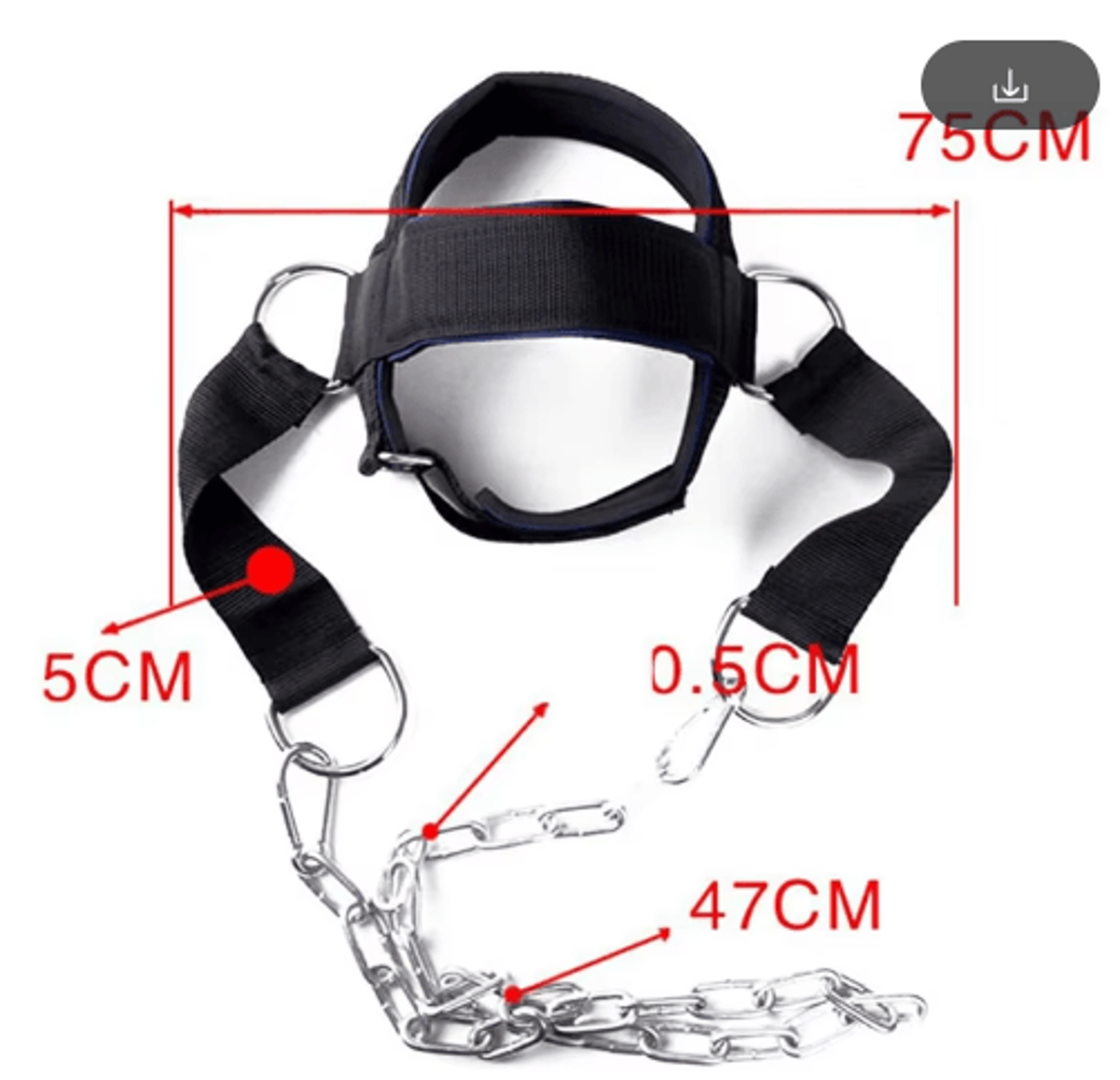 IronCore Adjustable Head Harness For Neck Strength Training 5