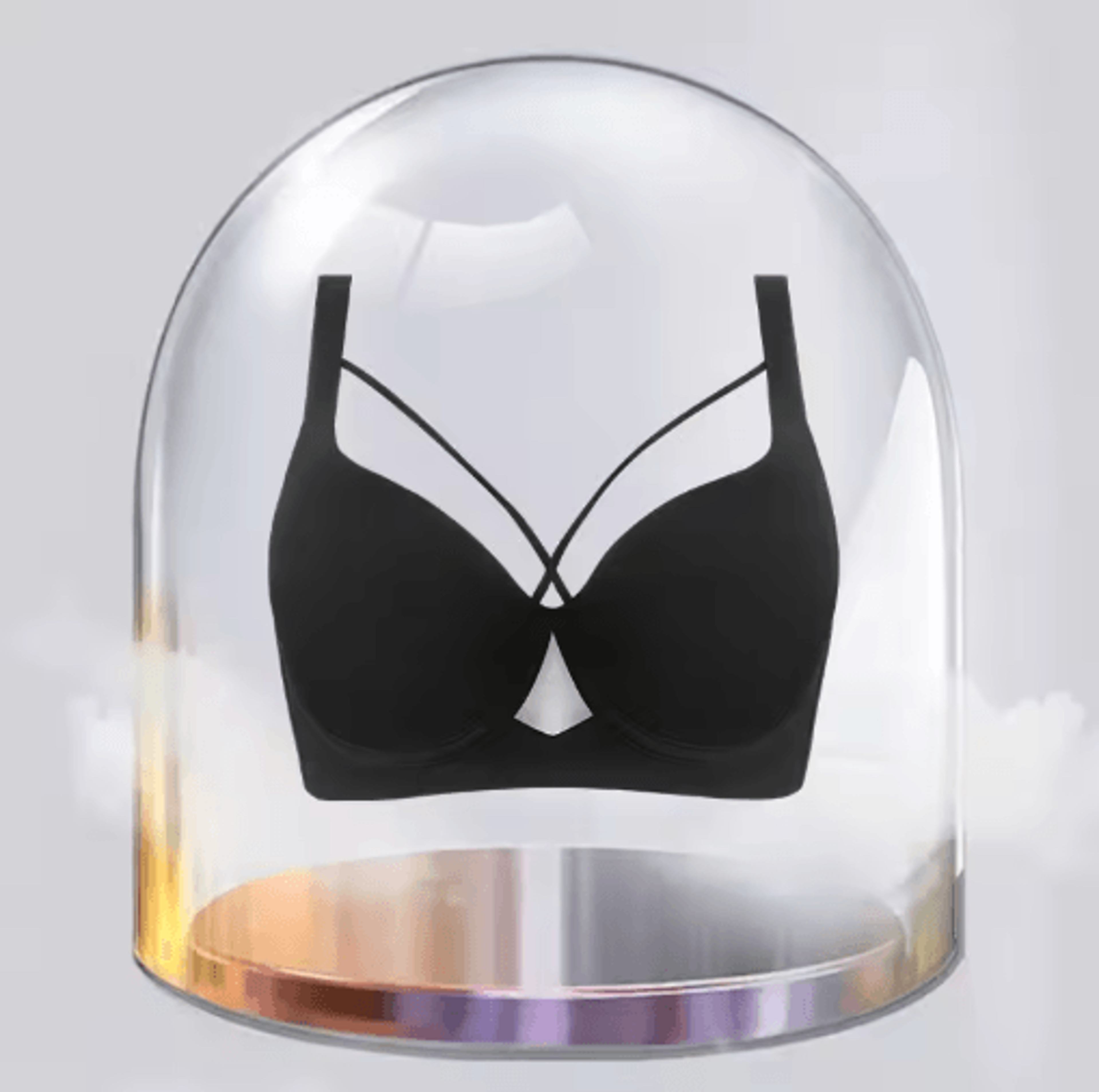 Plus Size Seamless Push Up AntiSag Bra  Thin Comfortable Sexy Support Top 3