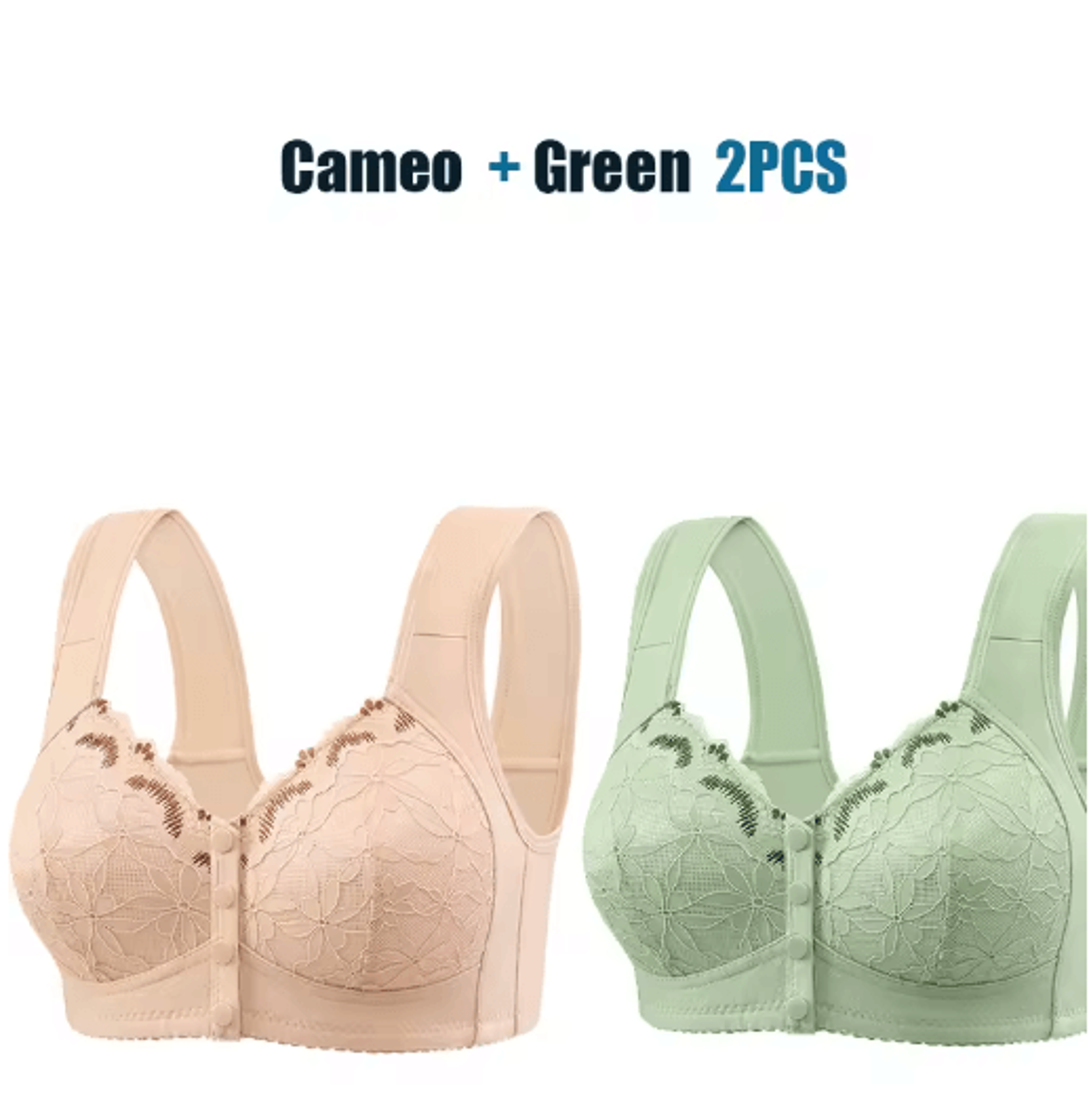 Front Closure Soft Cotton Comfort Bra For All Day Ease 2